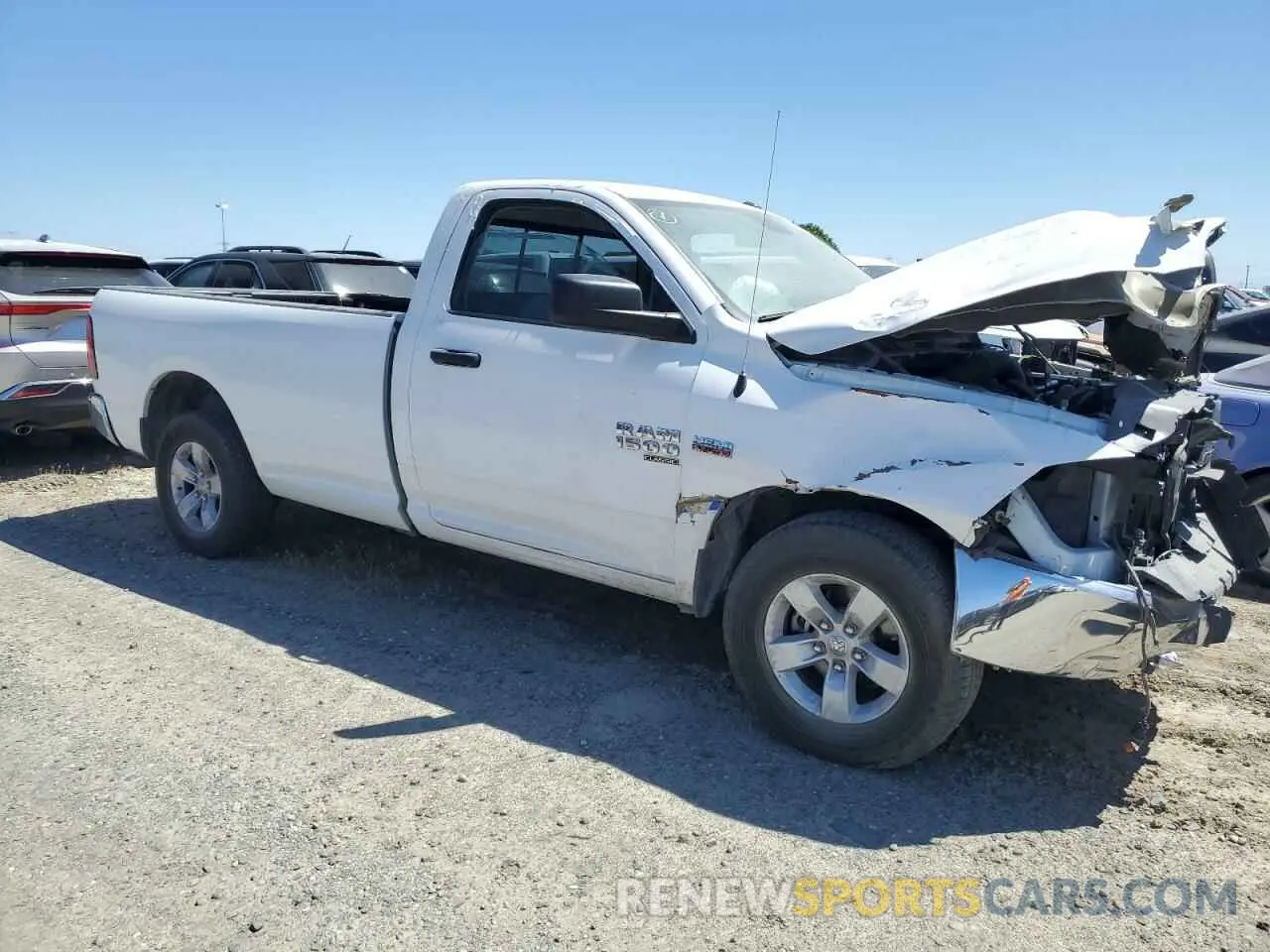 4 Photograph of a damaged car 3C6JR6DT7KG506903 RAM 1500 2019