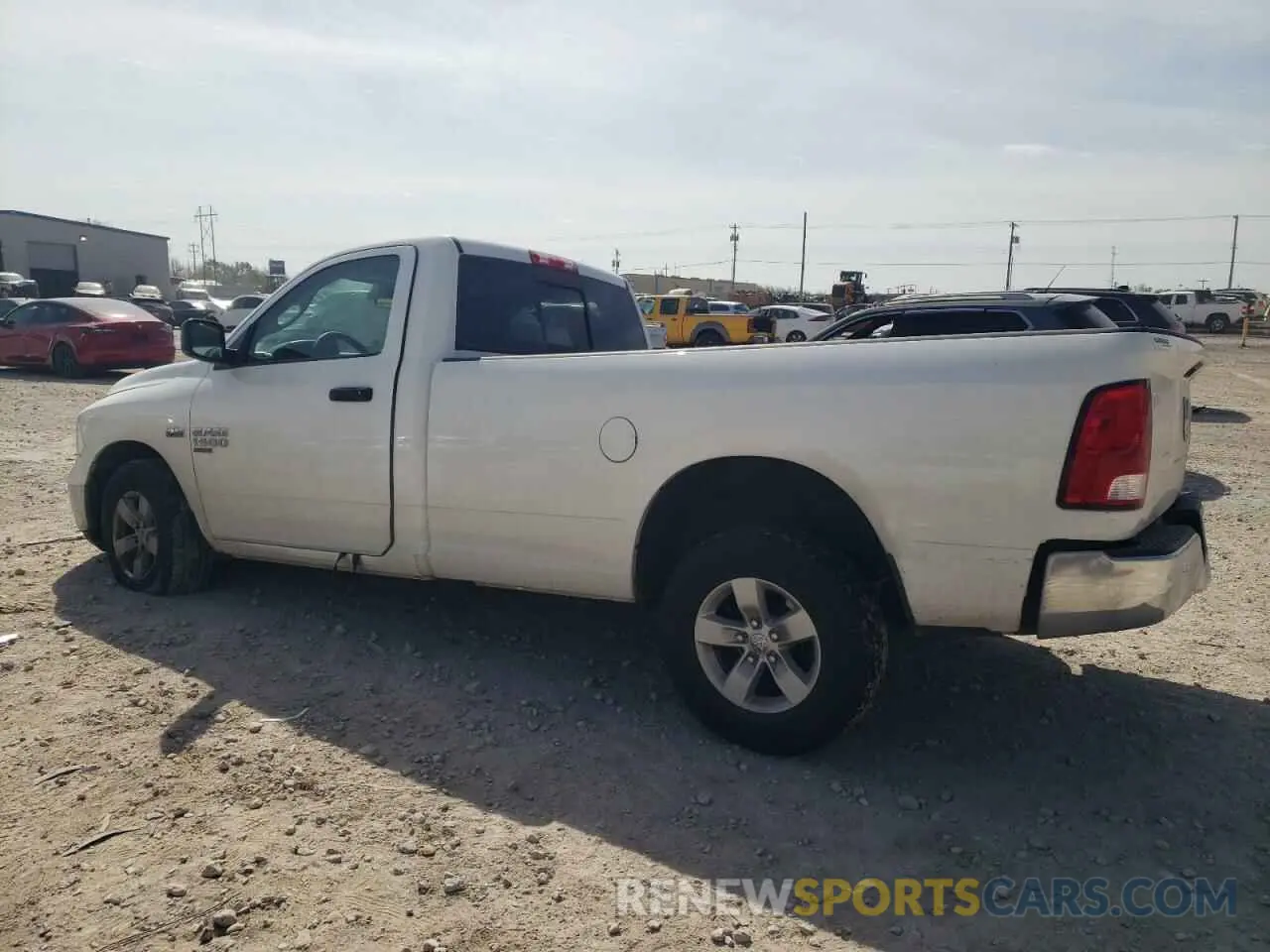 2 Photograph of a damaged car 3C6JR6DT7KG532305 RAM 1500 2019