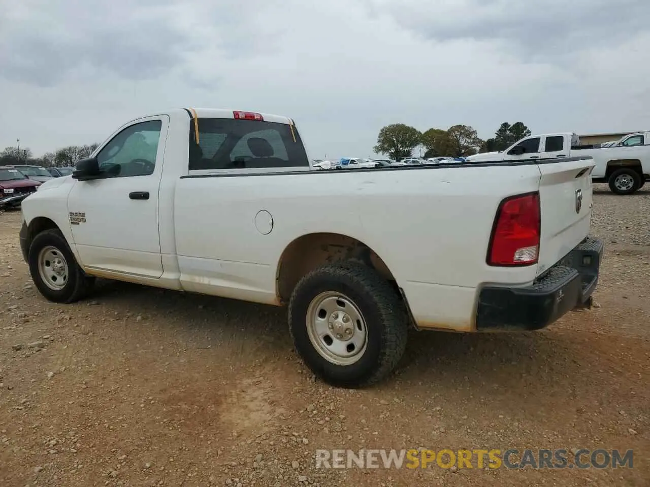2 Photograph of a damaged car 3C6JR7DG0KG501535 RAM 1500 2019