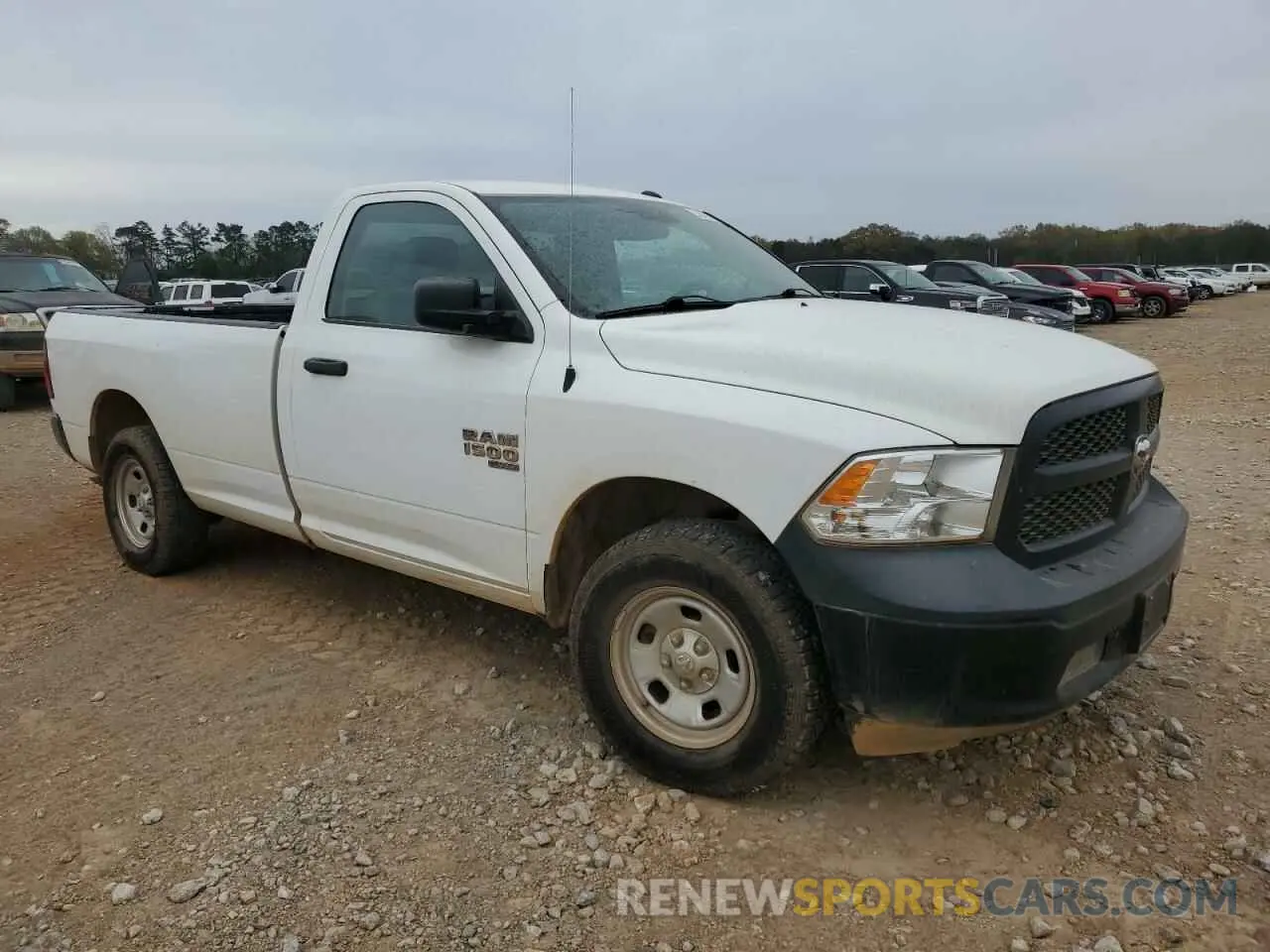 4 Photograph of a damaged car 3C6JR7DG0KG501535 RAM 1500 2019