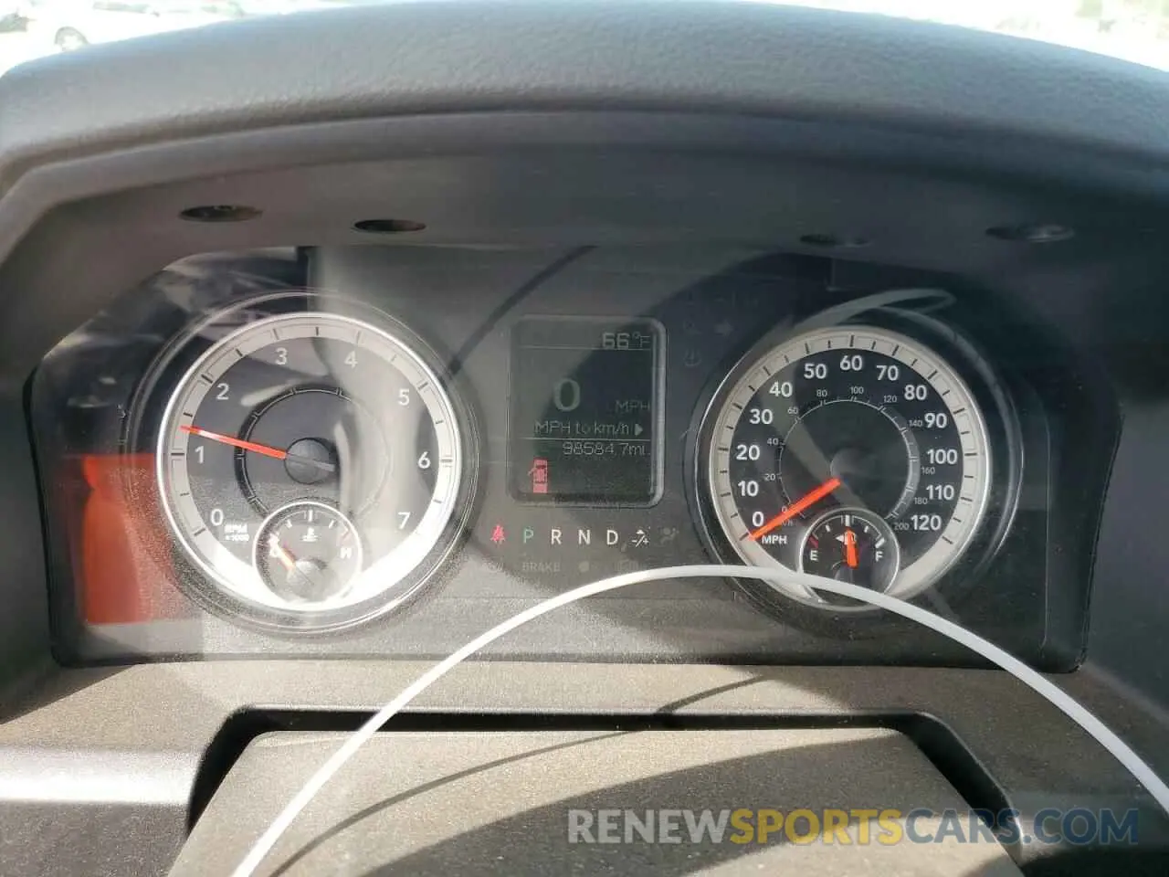 9 Photograph of a damaged car 3C6JR7DG0KG501535 RAM 1500 2019
