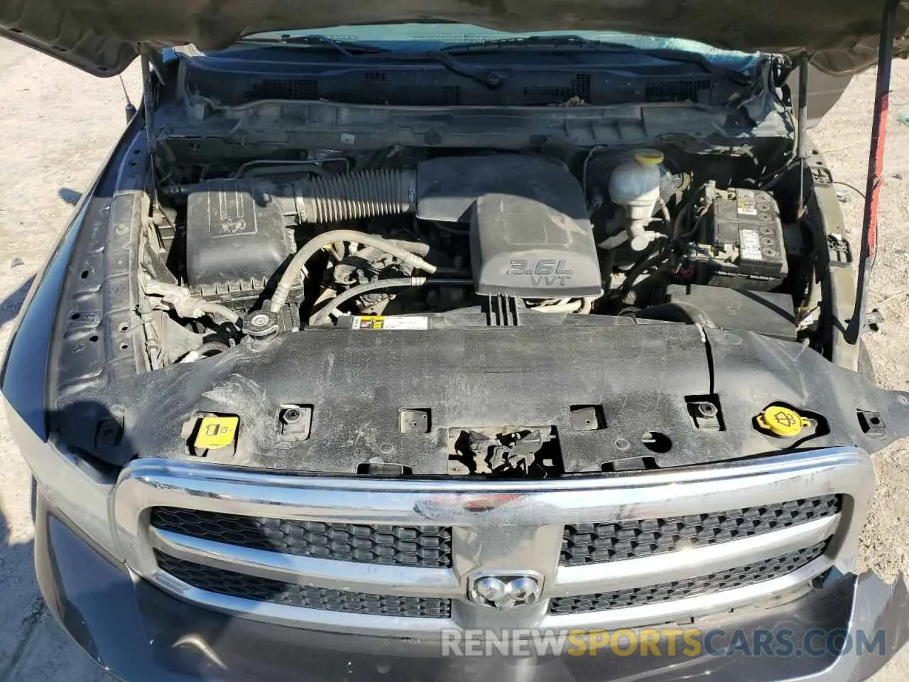 11 Photograph of a damaged car 3C6RR6KG3KG690083 RAM 1500 2019