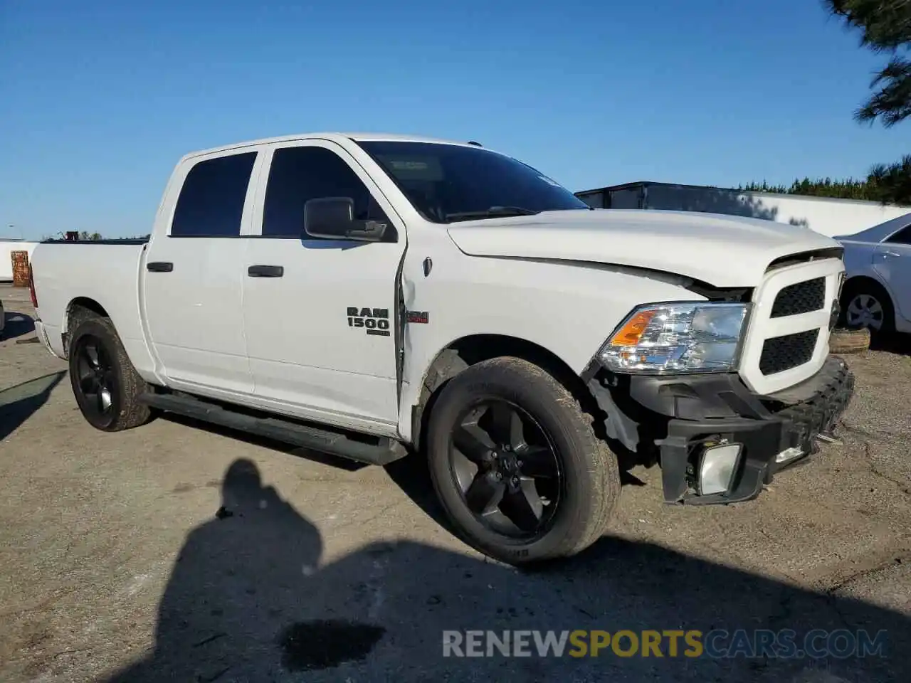 4 Photograph of a damaged car 3C6RR6KT8KG609575 RAM 1500 2019