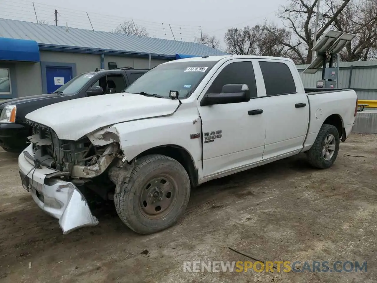 1 Photograph of a damaged car 3C6RR7KTXKG686924 RAM 1500 2019