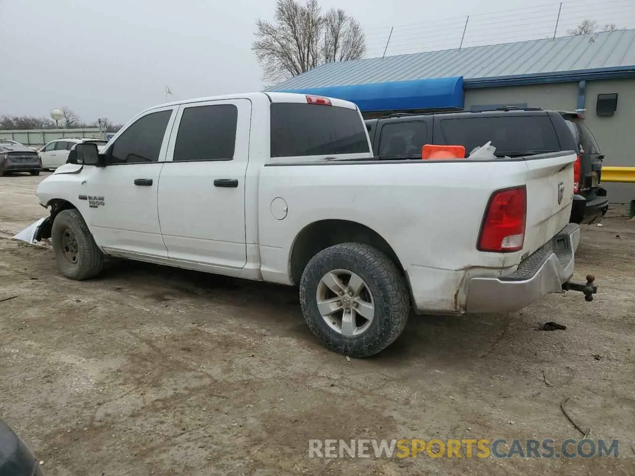 2 Photograph of a damaged car 3C6RR7KTXKG686924 RAM 1500 2019