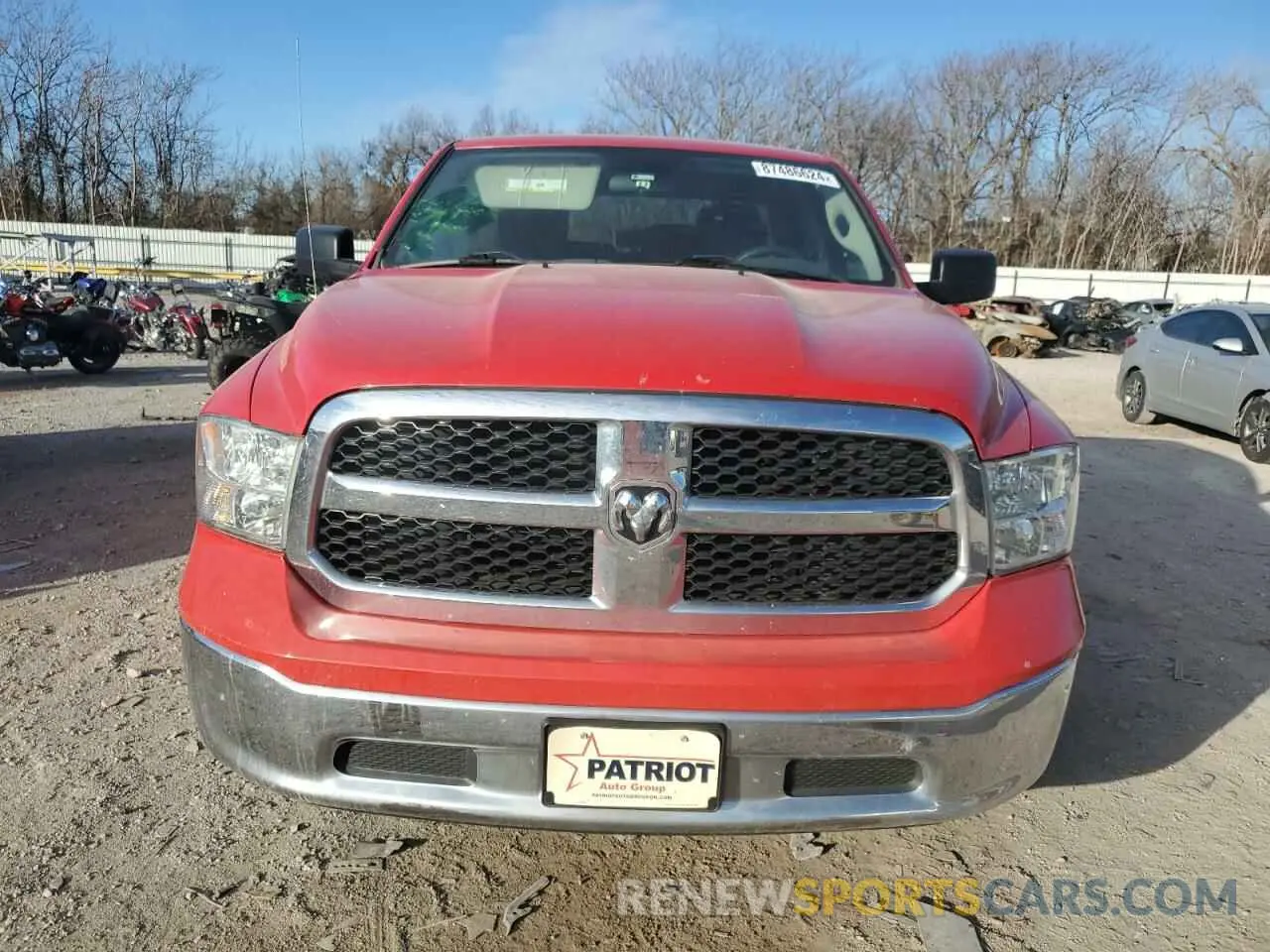 5 Photograph of a damaged car 1C6RR6FG0LS121521 RAM 1500 2020