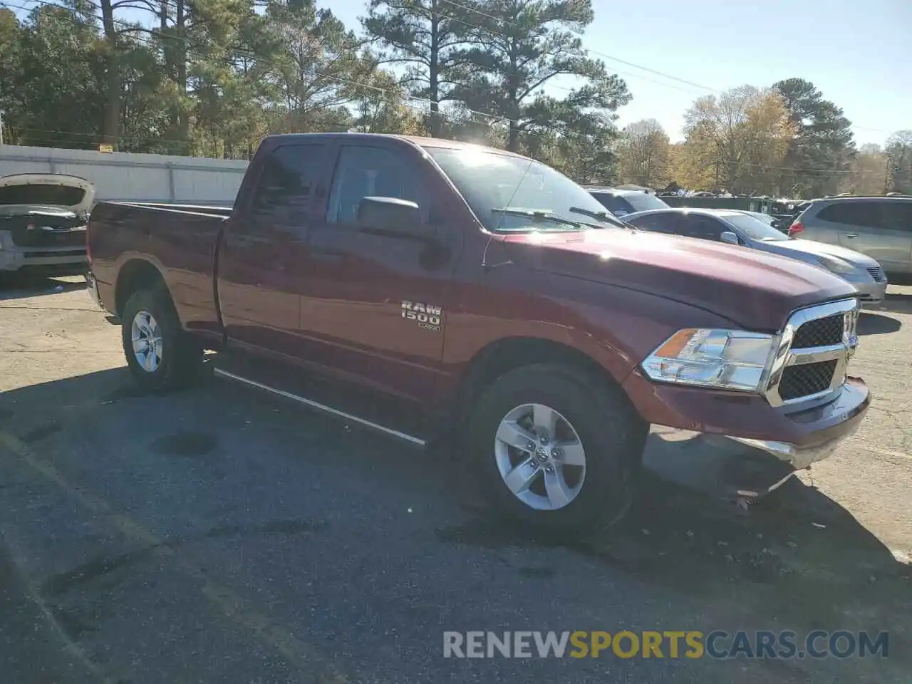 4 Photograph of a damaged car 1C6RR6FG1LS139266 RAM 1500 2020