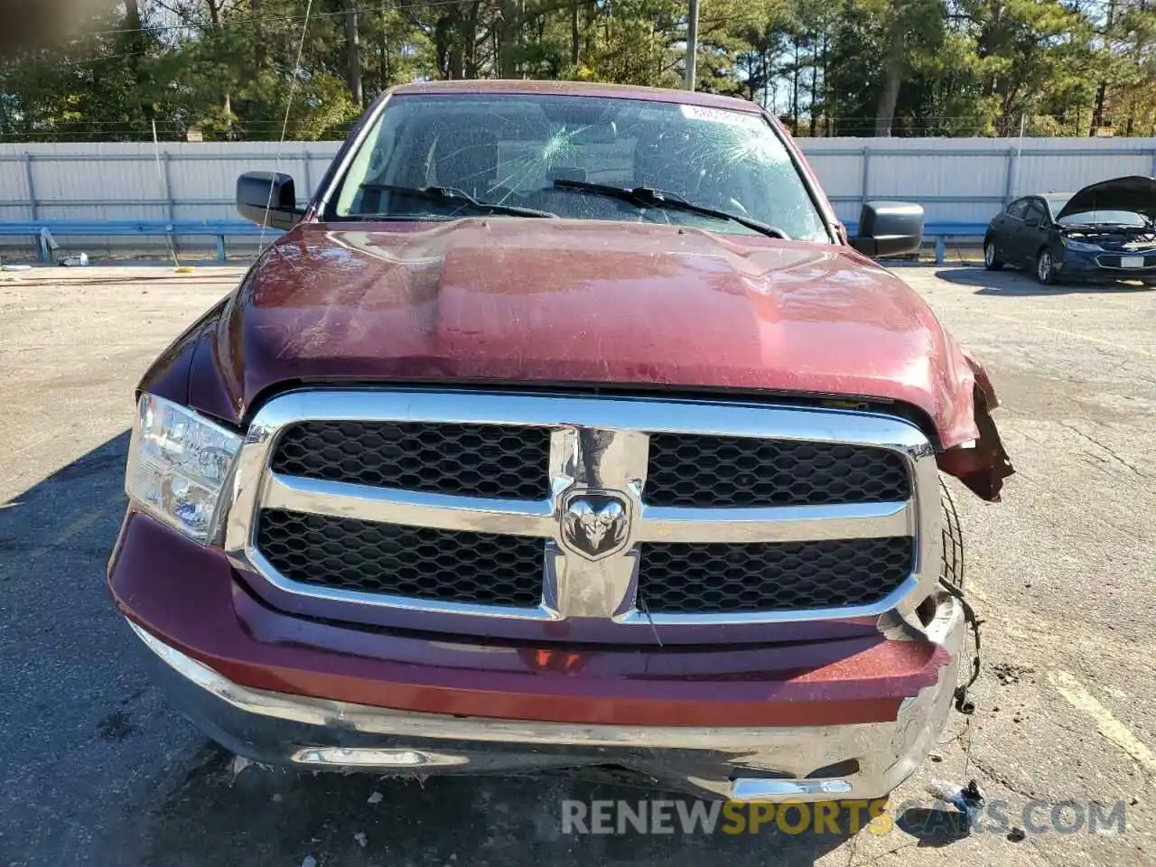 5 Photograph of a damaged car 1C6RR6FG1LS139266 RAM 1500 2020