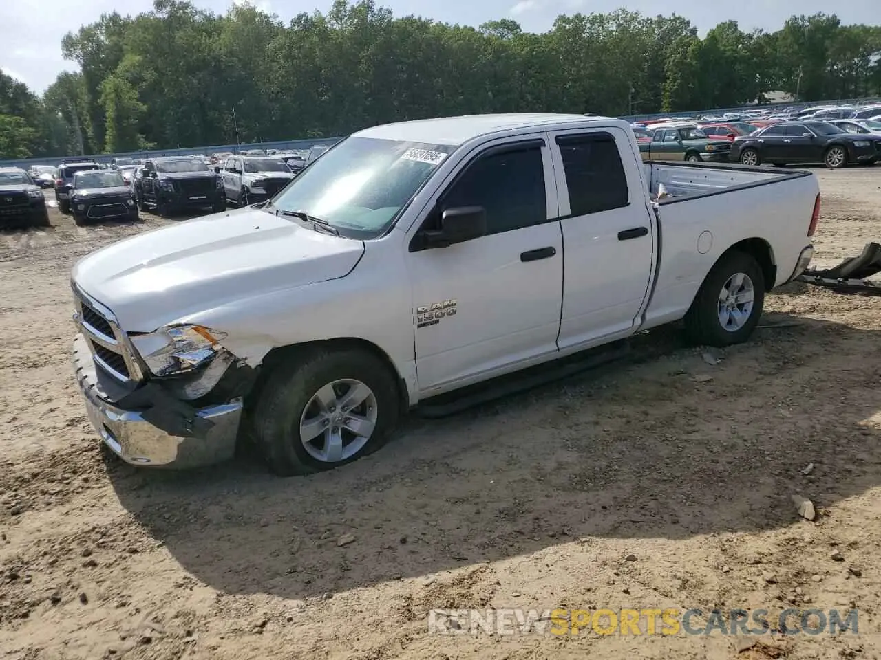 1 Photograph of a damaged car 1C6RR6FG2LS121682 RAM 1500 2020