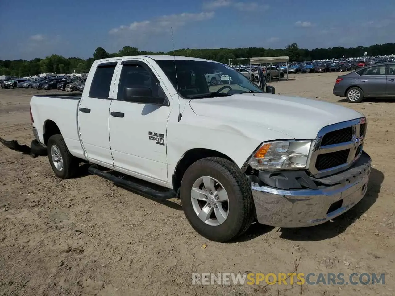 4 Photograph of a damaged car 1C6RR6FG2LS121682 RAM 1500 2020
