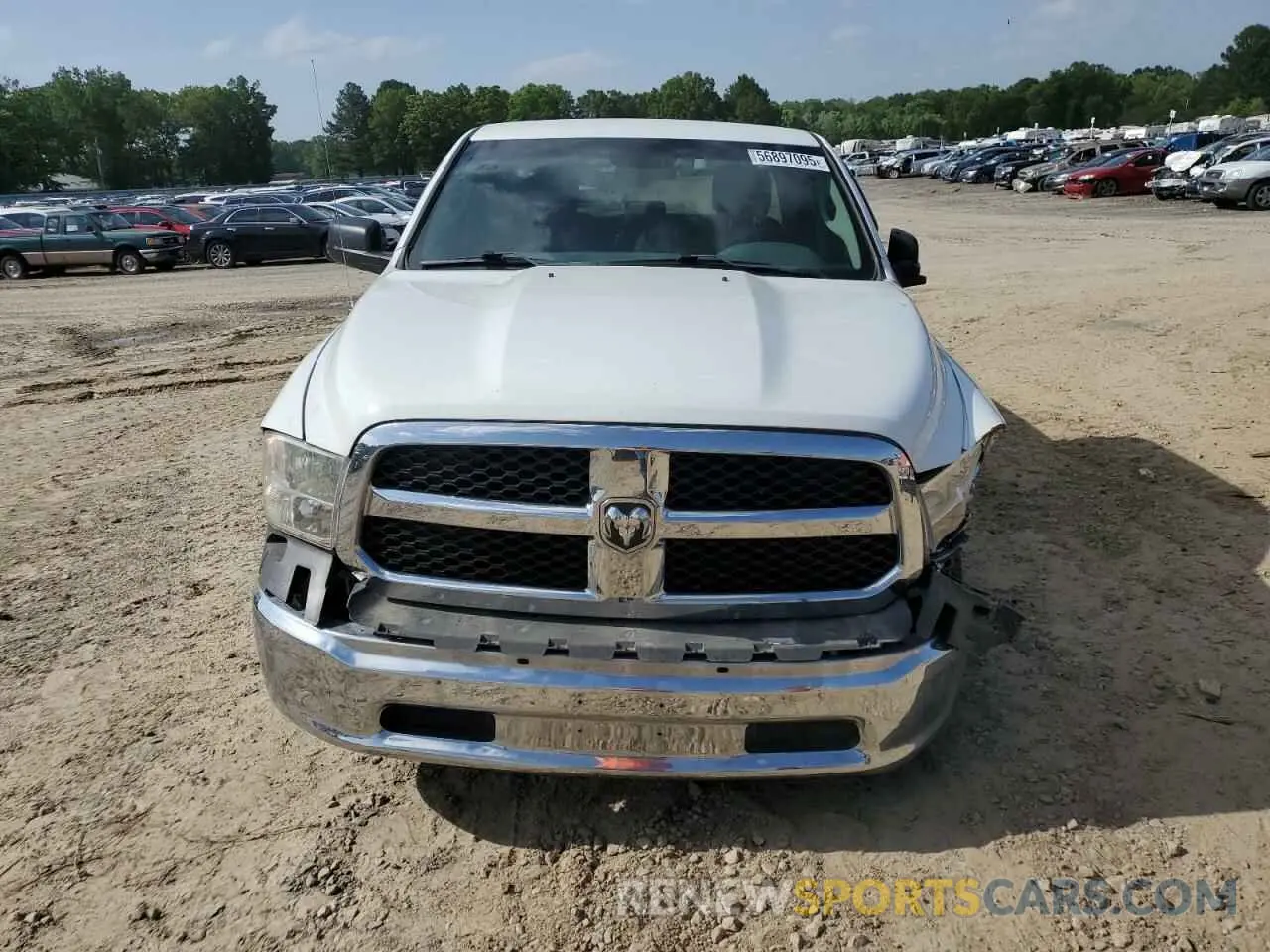 5 Photograph of a damaged car 1C6RR6FG2LS121682 RAM 1500 2020