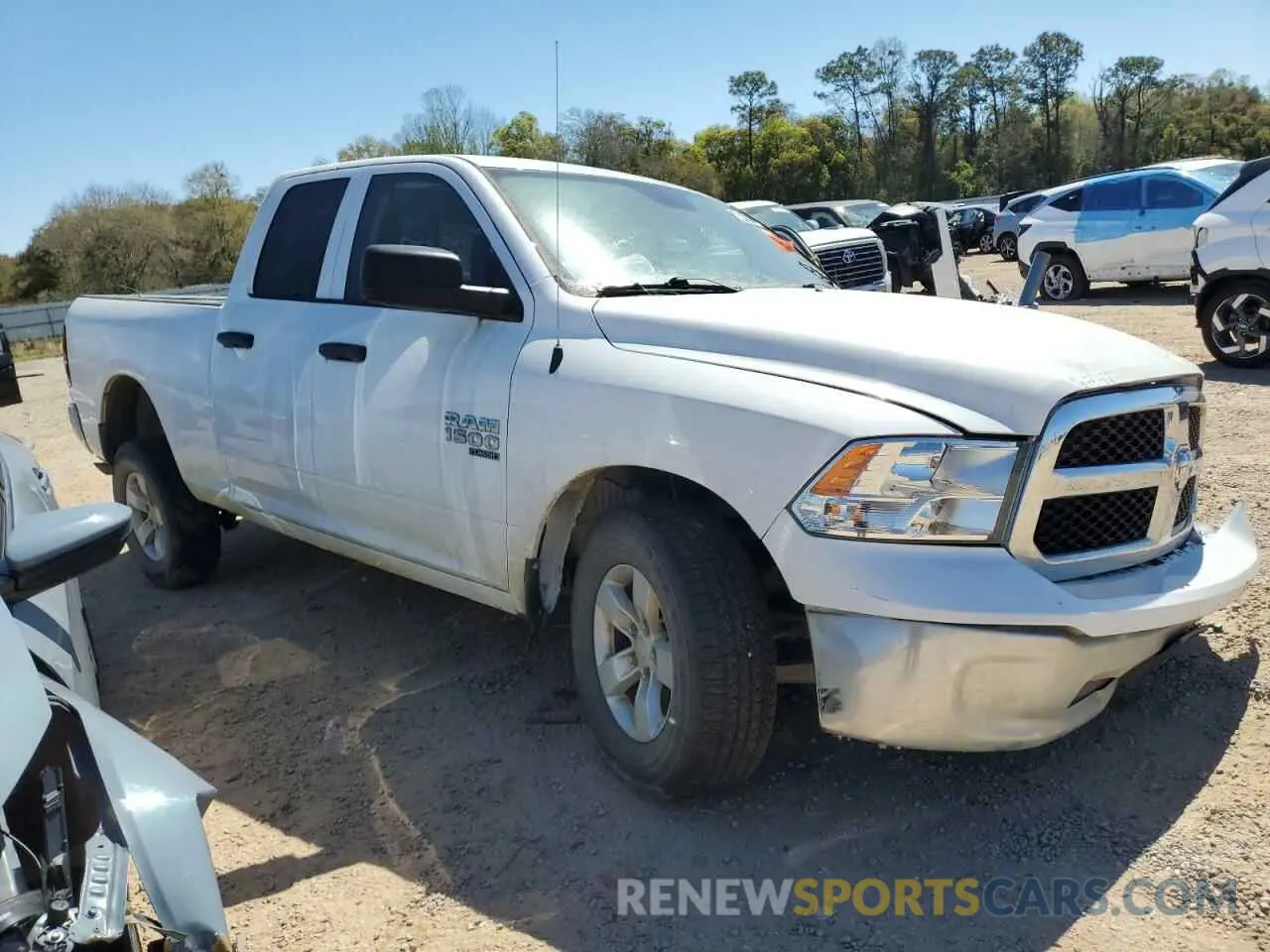 4 Photograph of a damaged car 1C6RR6FG2LS128065 RAM 1500 2020