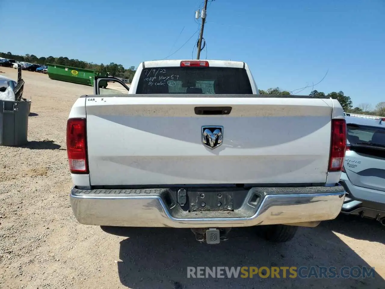 6 Photograph of a damaged car 1C6RR6FG2LS128065 RAM 1500 2020