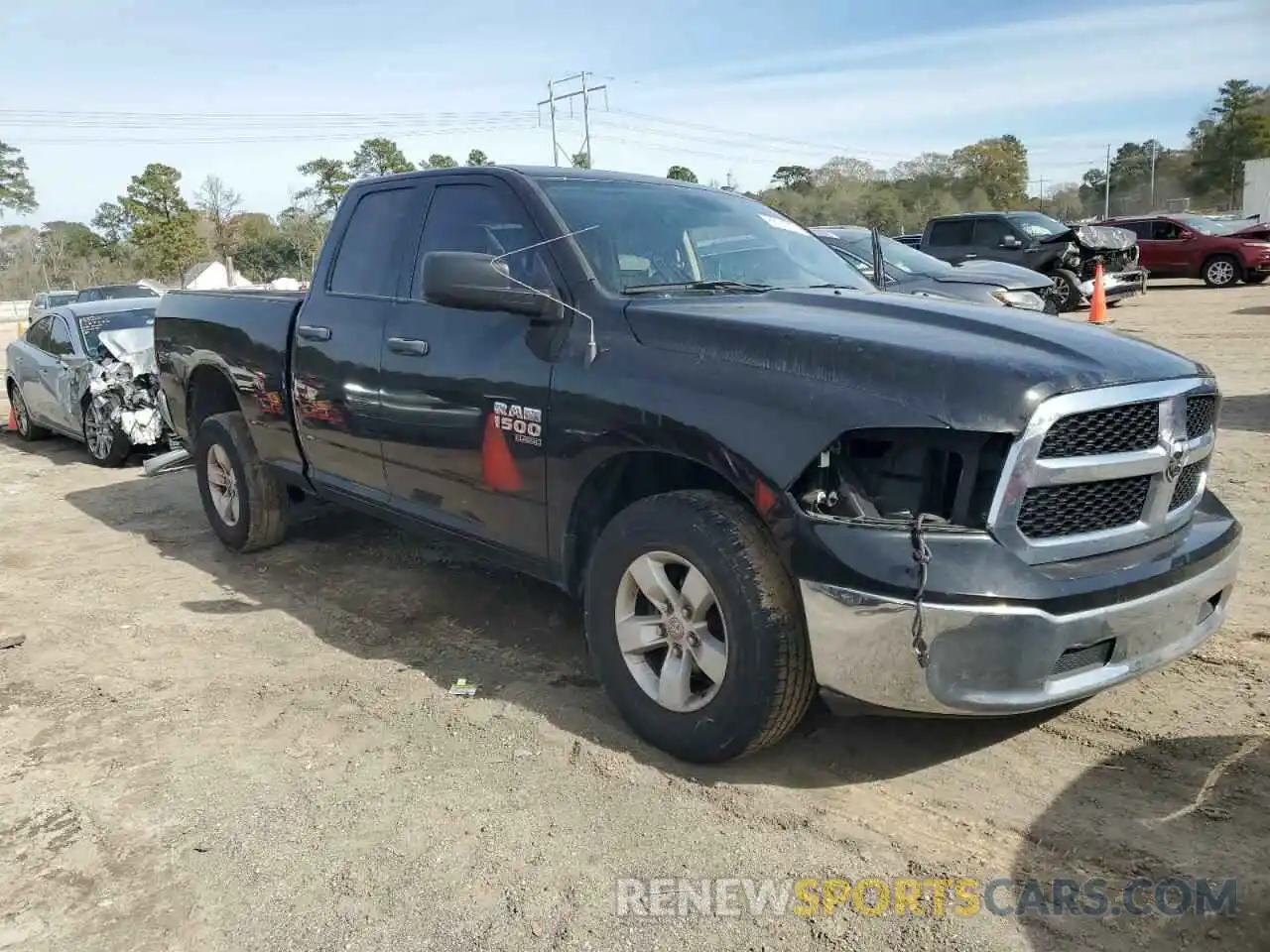 4 Photograph of a damaged car 1C6RR6FG7LS151549 RAM 1500 2020