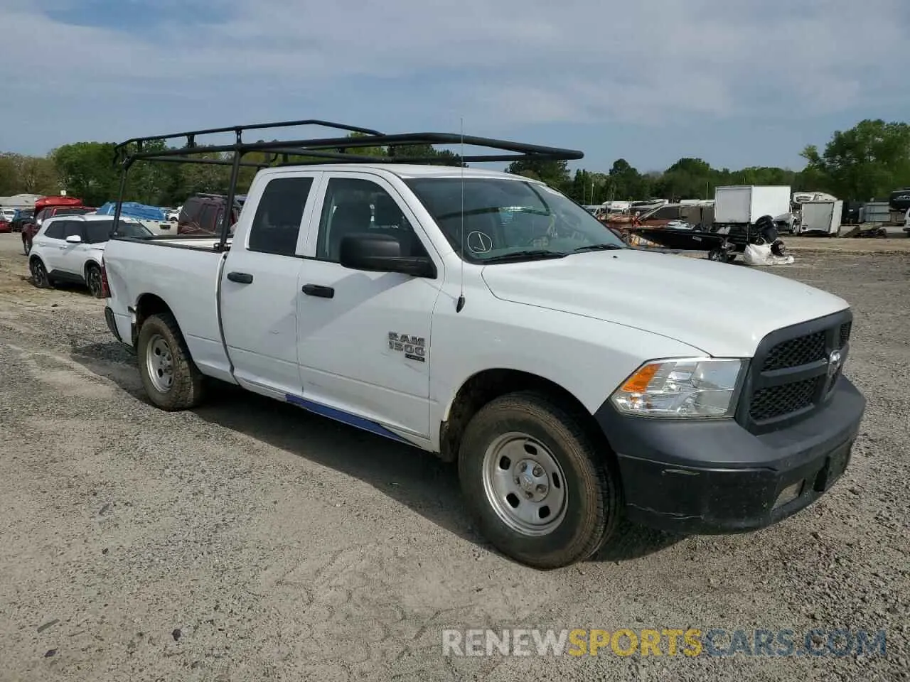 4 Photograph of a damaged car 1C6RR6FG8LS116826 RAM 1500 2020