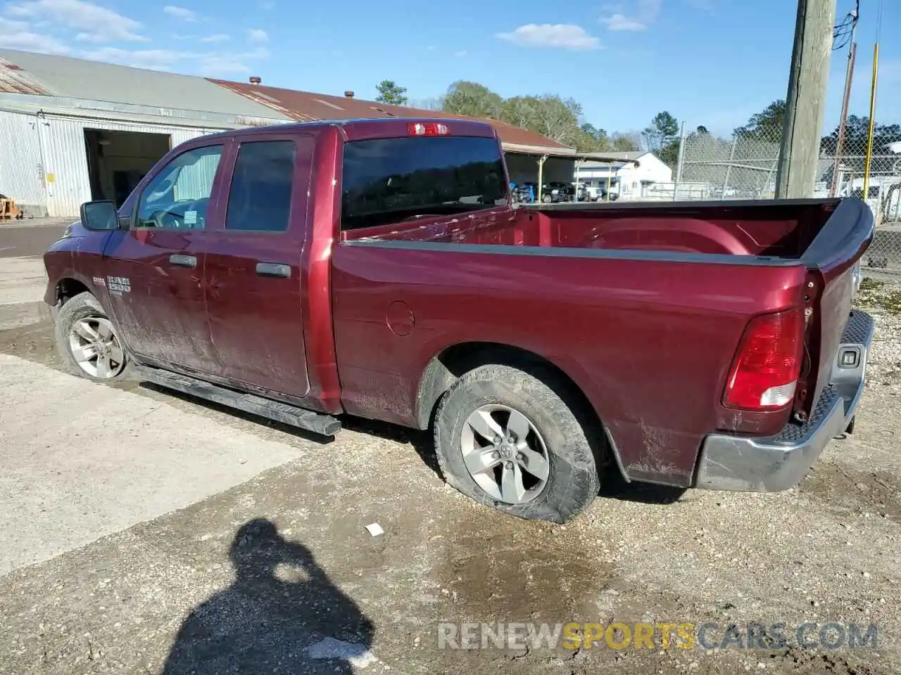 2 Photograph of a damaged car 1C6RR6FT3LS151495 RAM 1500 2020