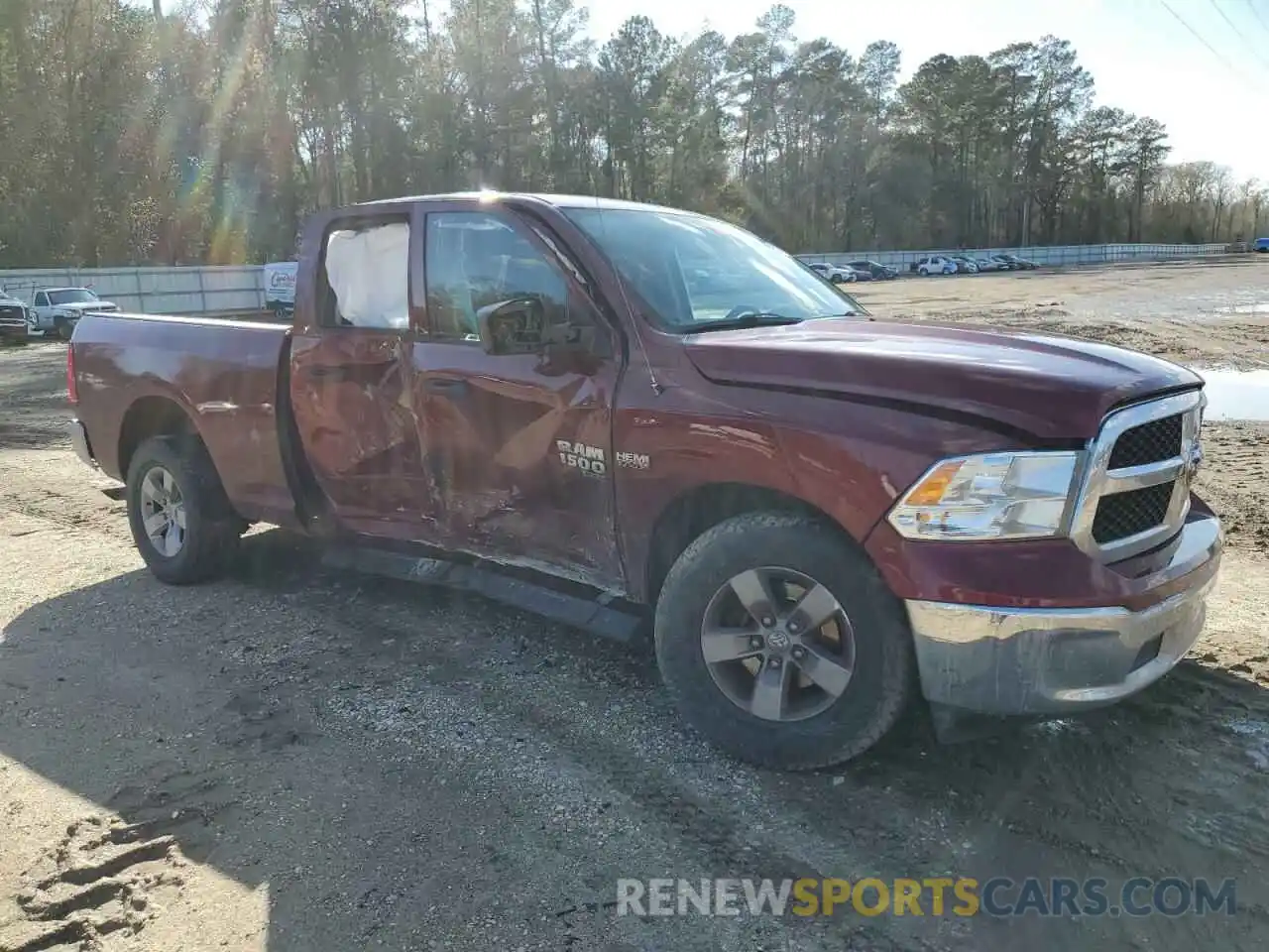 4 Photograph of a damaged car 1C6RR6FT3LS151495 RAM 1500 2020