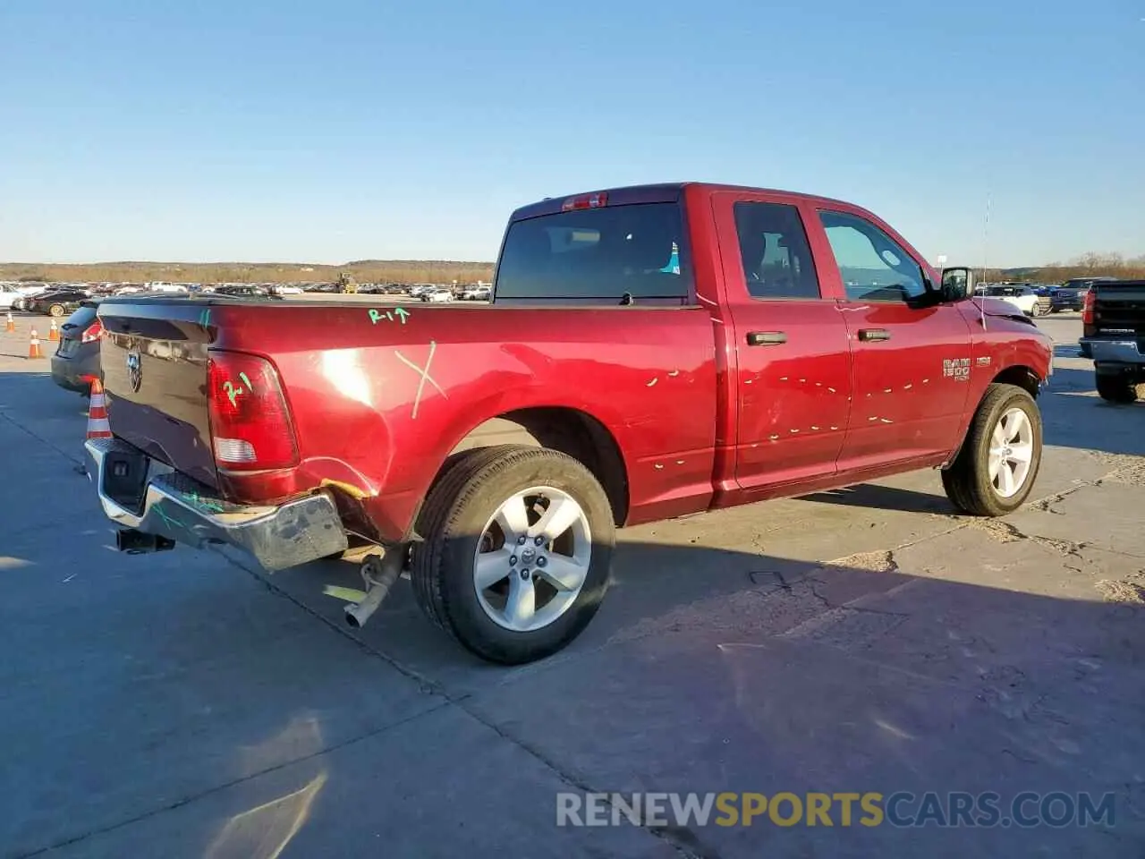 3 Photograph of a damaged car 1C6RR6FT4LS147567 RAM 1500 2020