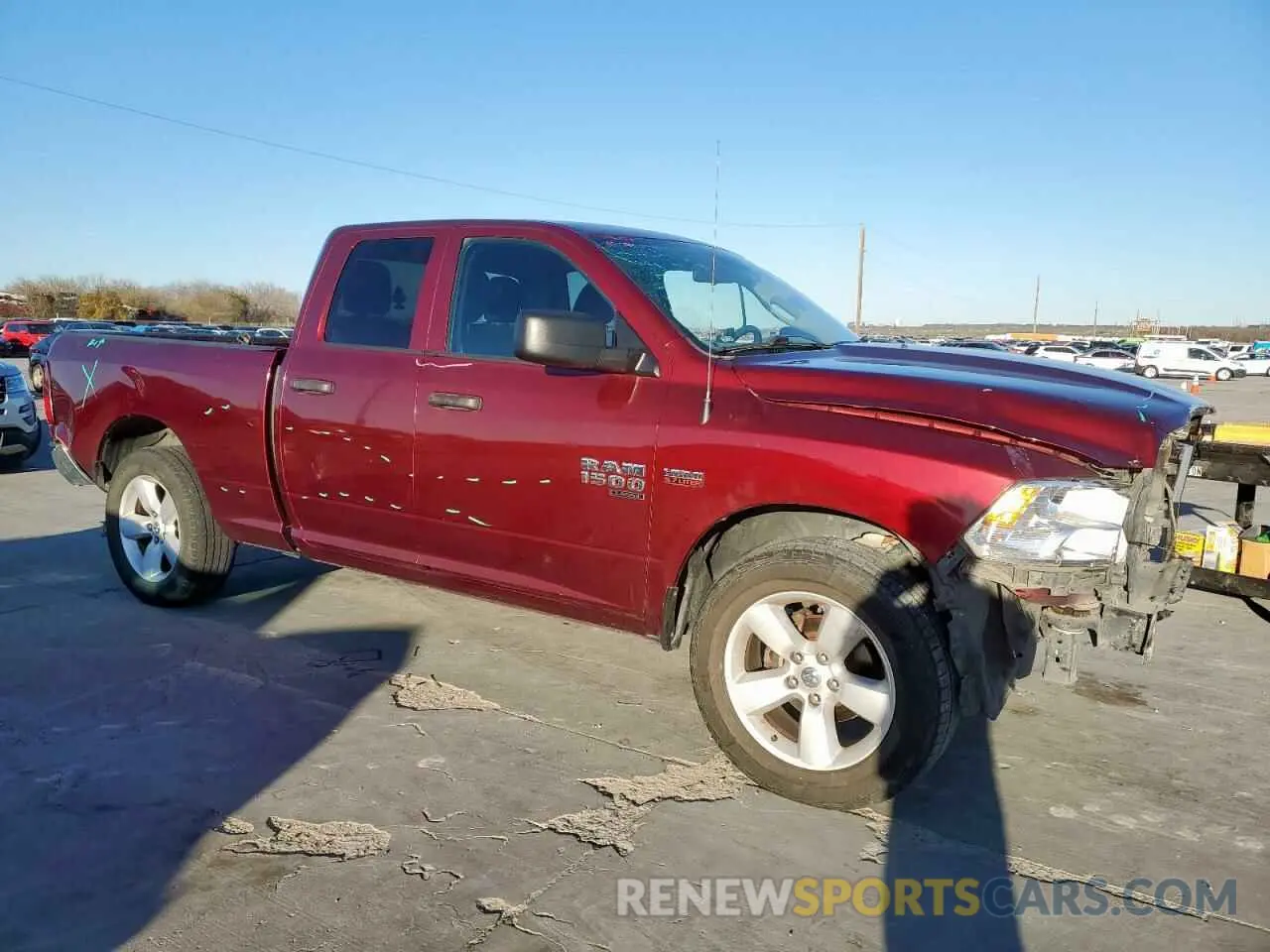 4 Photograph of a damaged car 1C6RR6FT4LS147567 RAM 1500 2020