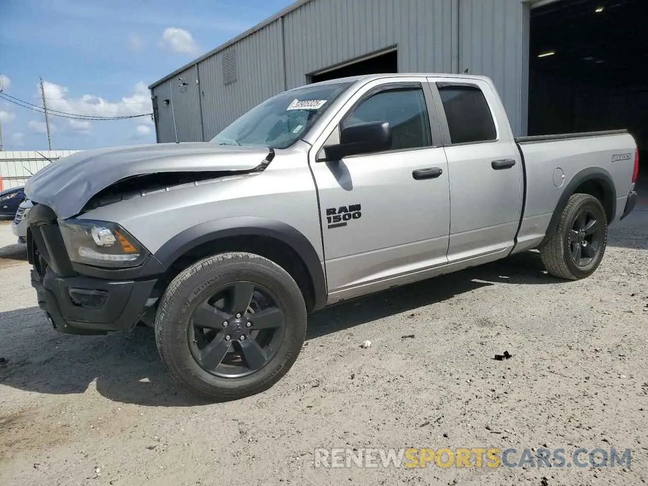 1 Photograph of a damaged car 1C6RR6GG0LS128323 RAM 1500 2020