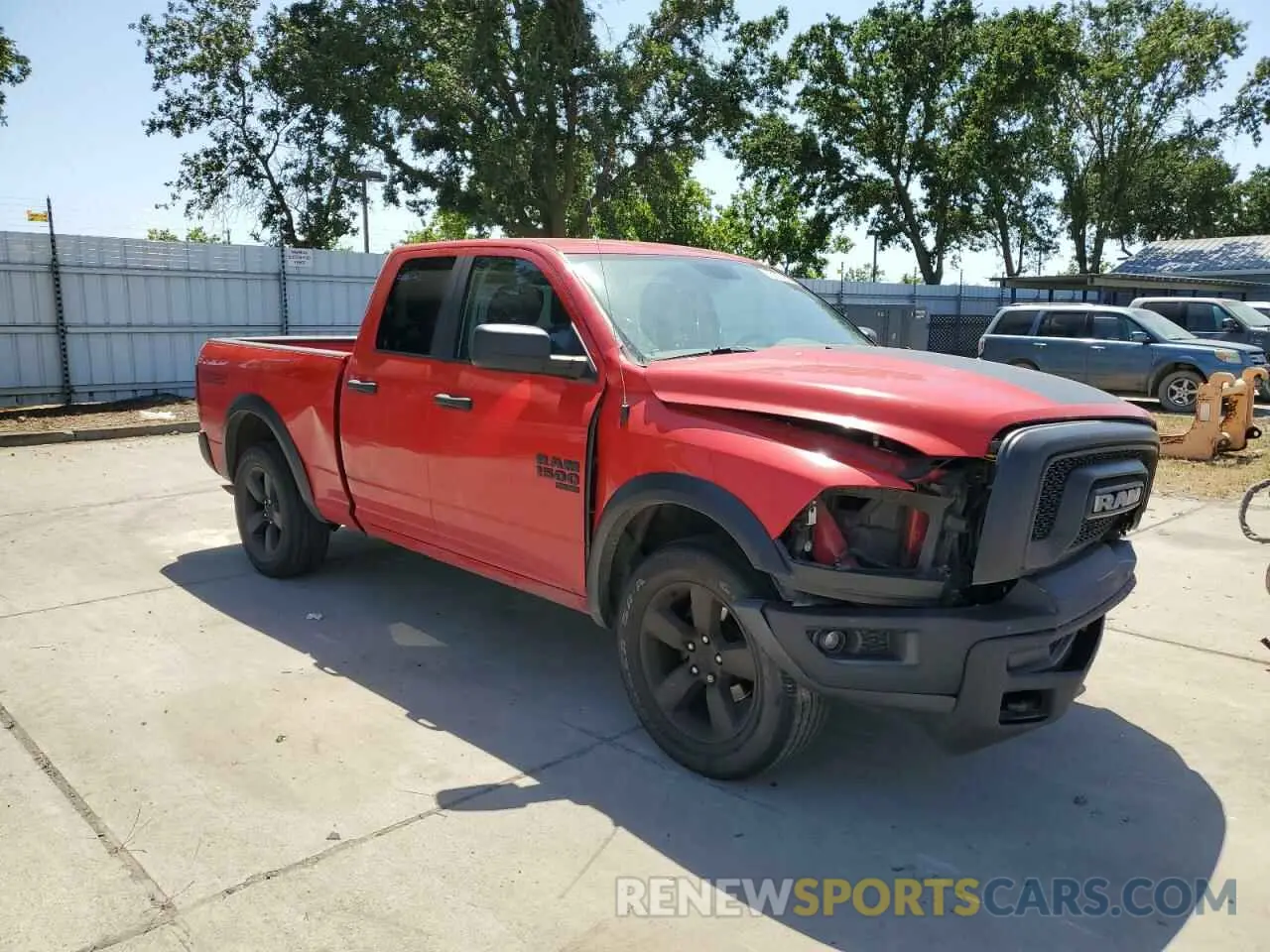 4 Photograph of a damaged car 1C6RR6GG4LS153967 RAM 1500 2020
