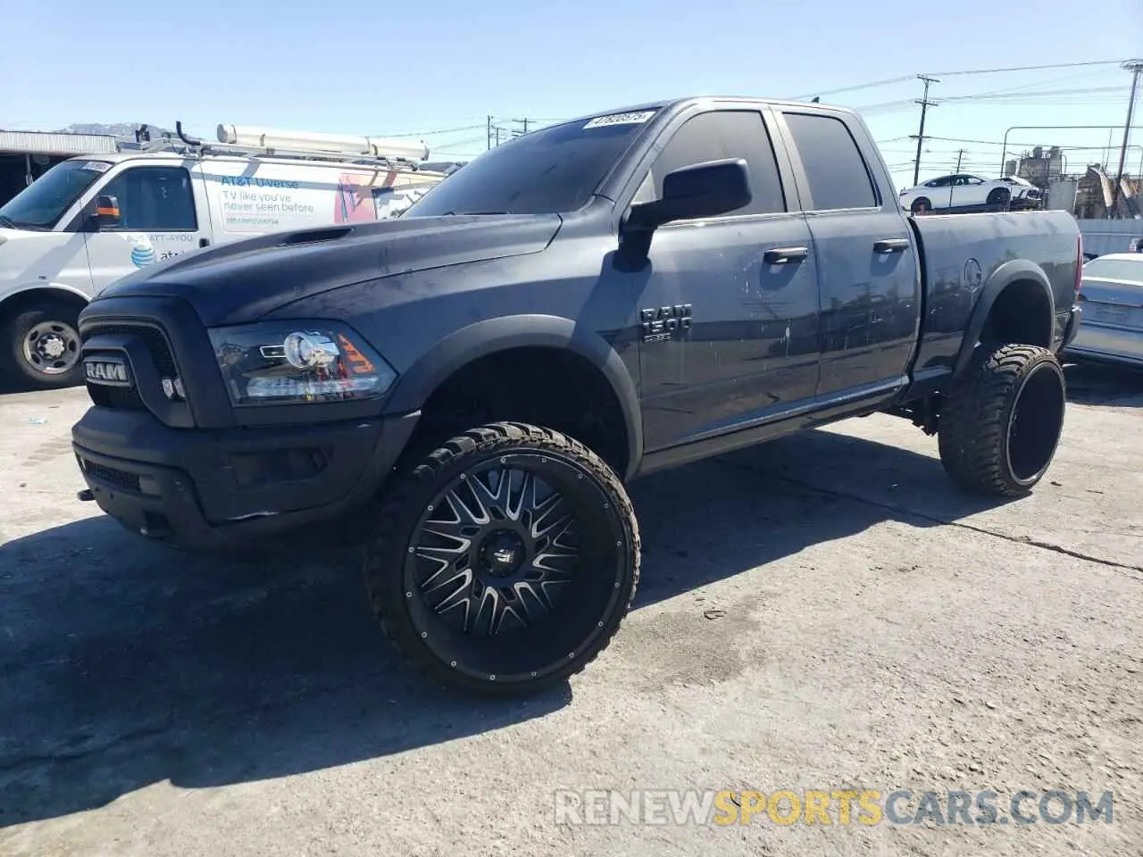 1 Photograph of a damaged car 1C6RR6GGXLS105745 RAM 1500 2020