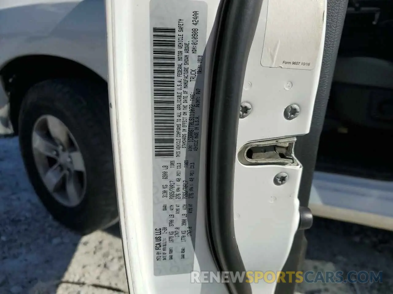 12 Photograph of a damaged car 1C6RR6TT0LS111072 RAM 1500 2020