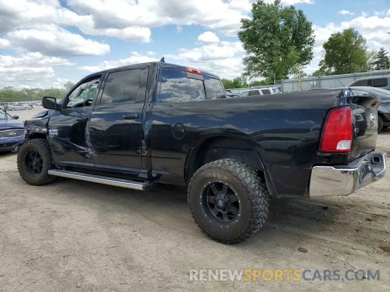 2 Photograph of a damaged car 1C6RR6TT0LS134500 RAM 1500 2020