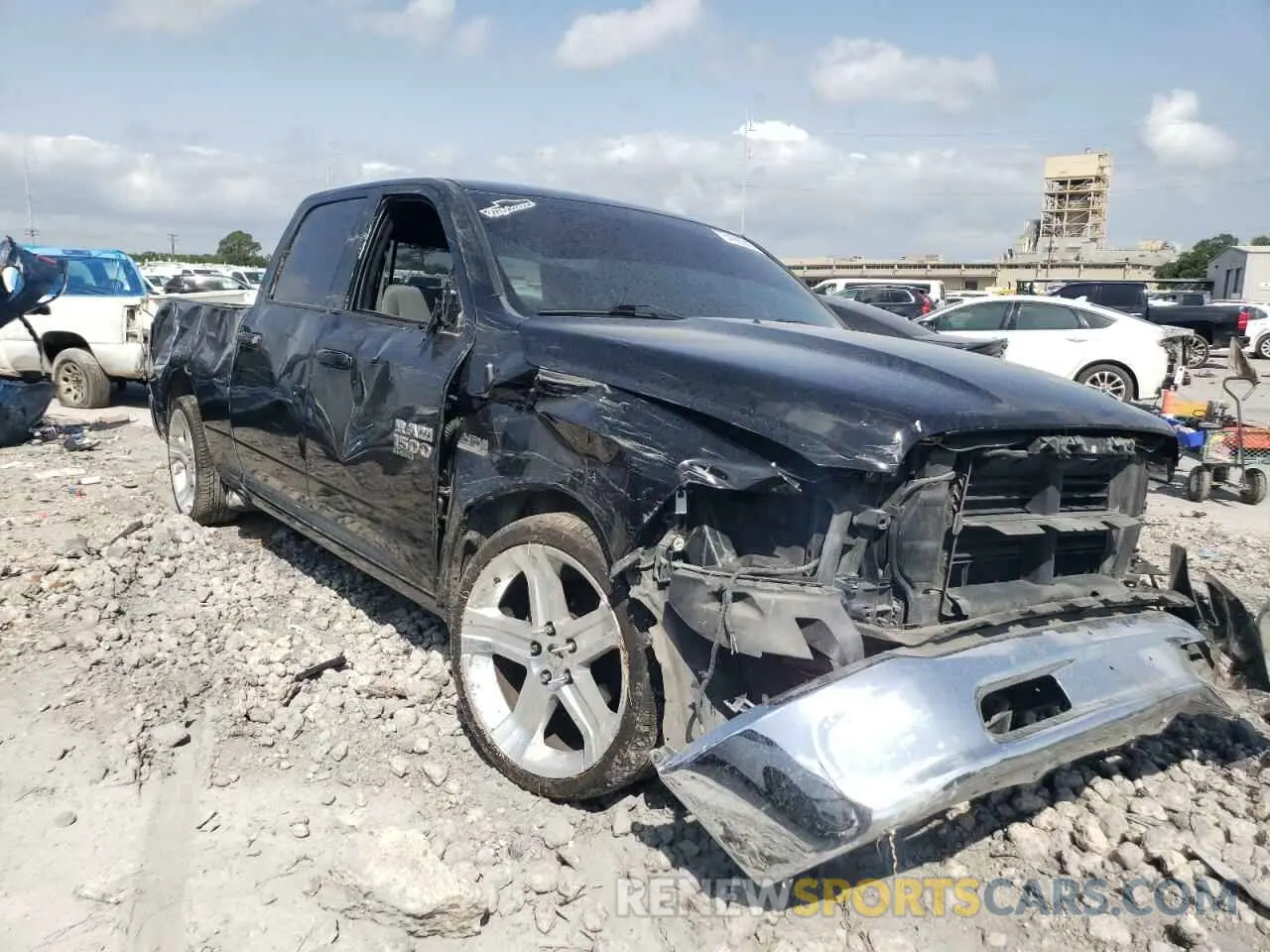 4 Photograph of a damaged car 1C6RR6TT1LS111081 RAM 1500 2020