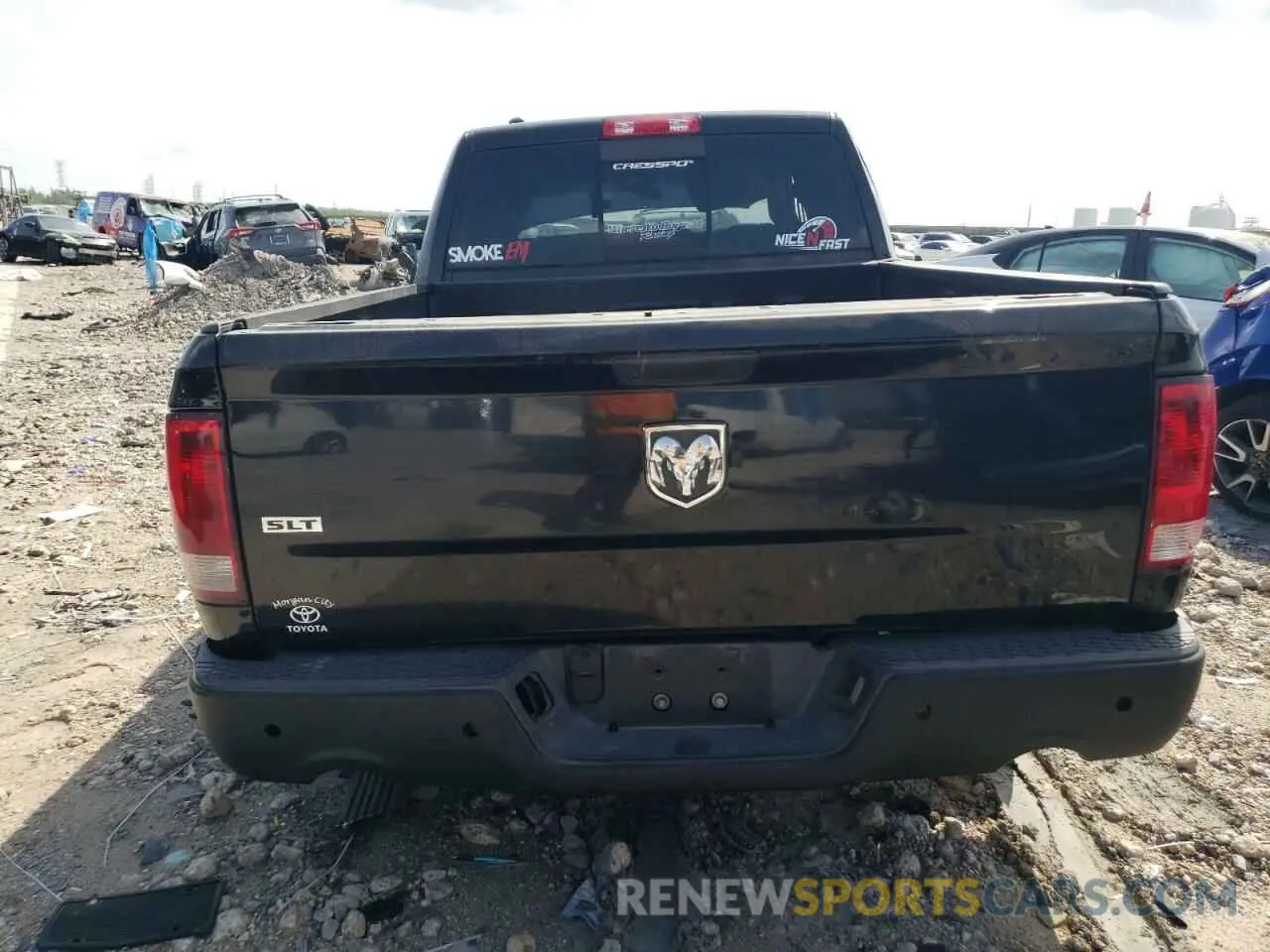 6 Photograph of a damaged car 1C6RR6TT1LS111081 RAM 1500 2020