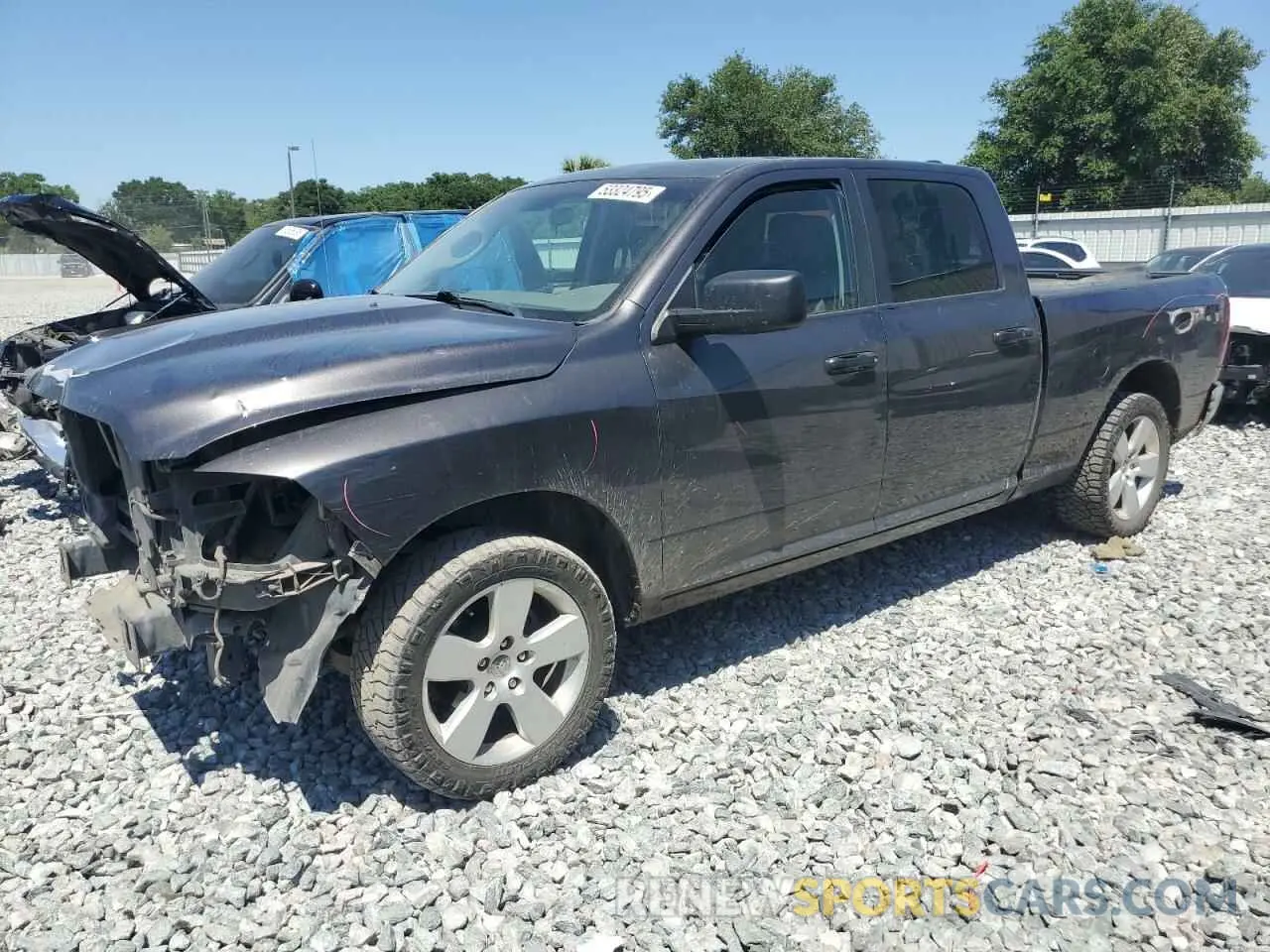 1 Photograph of a damaged car 1C6RR6TT4LS100463 RAM 1500 2020