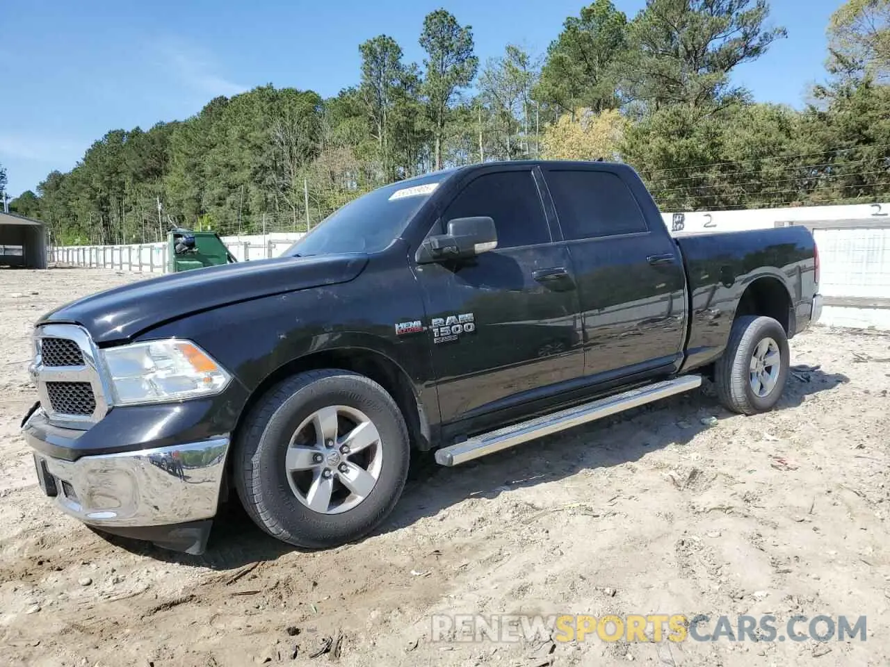 1 Photograph of a damaged car 1C6RR6TT4LS133480 RAM 1500 2020