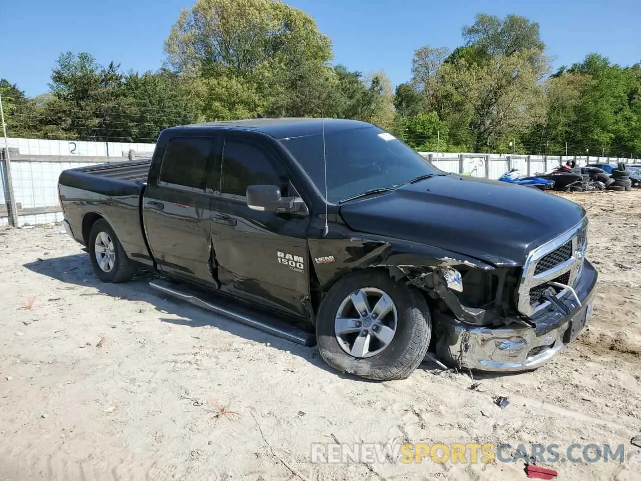 4 Photograph of a damaged car 1C6RR6TT4LS133480 RAM 1500 2020