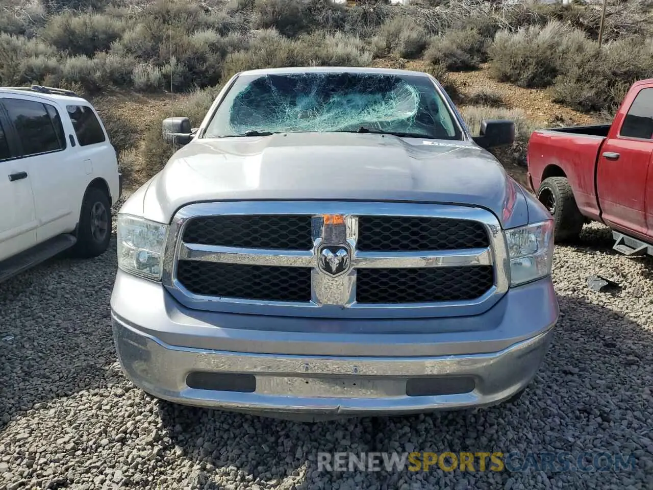 5 Photograph of a damaged car 1C6RR7FG4LS130289 RAM 1500 2020