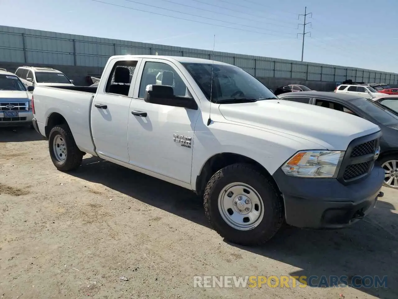 4 Photograph of a damaged car 1C6RR7FG4LS161459 RAM 1500 2020