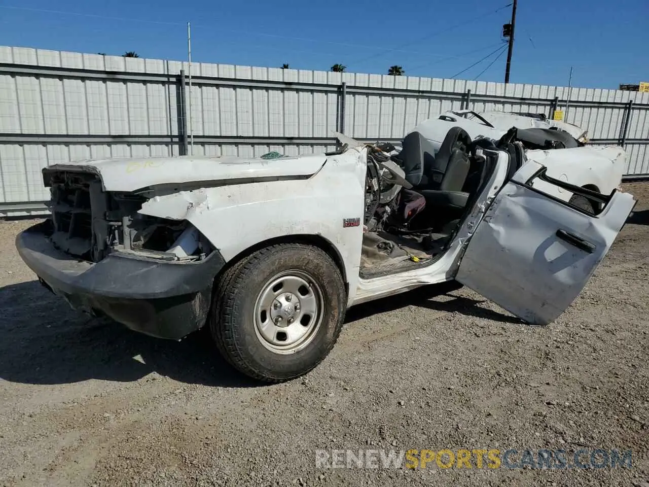 1 Photograph of a damaged car 1C6RR7FT4LS159269 RAM 1500 2020