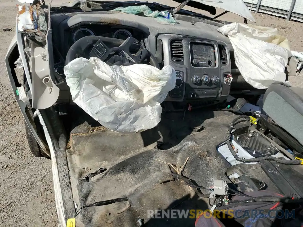8 Photograph of a damaged car 1C6RR7FT4LS159269 RAM 1500 2020