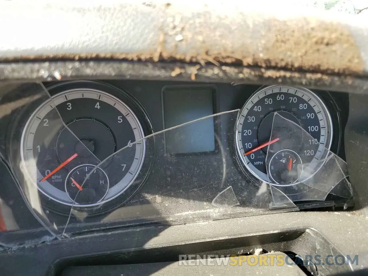 9 Photograph of a damaged car 1C6RR7FT4LS159269 RAM 1500 2020
