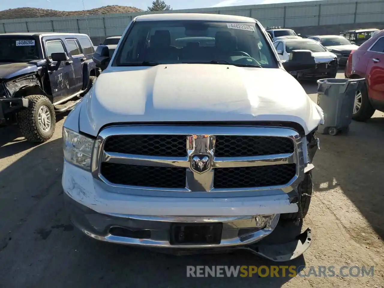 5 Photograph of a damaged car 1C6RR7FT8LS118644 RAM 1500 2020