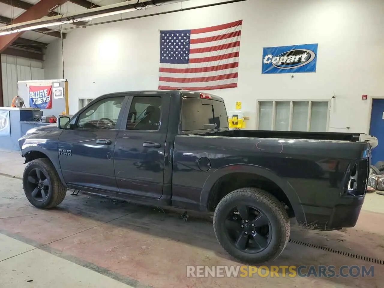 2 Photograph of a damaged car 1C6RR7GG2LS140737 RAM 1500 2020