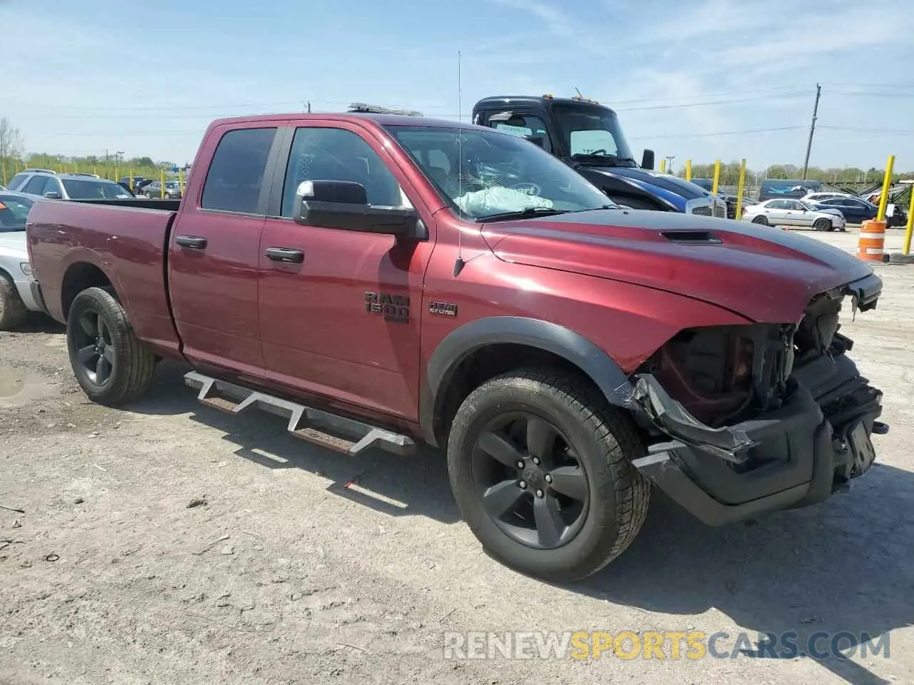 4 Photograph of a damaged car 1C6RR7GT3LS154739 RAM 1500 2020