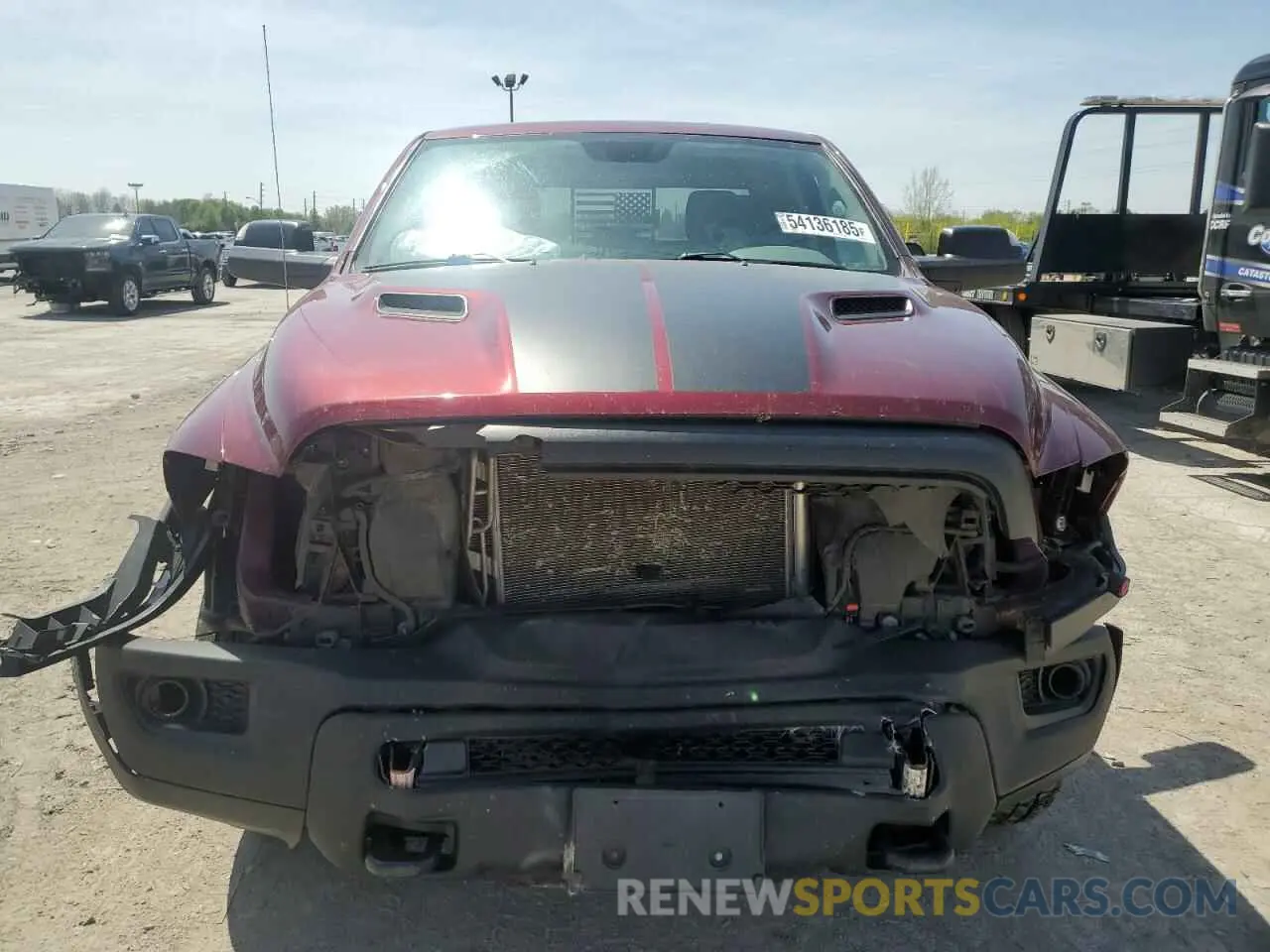 5 Photograph of a damaged car 1C6RR7GT3LS154739 RAM 1500 2020