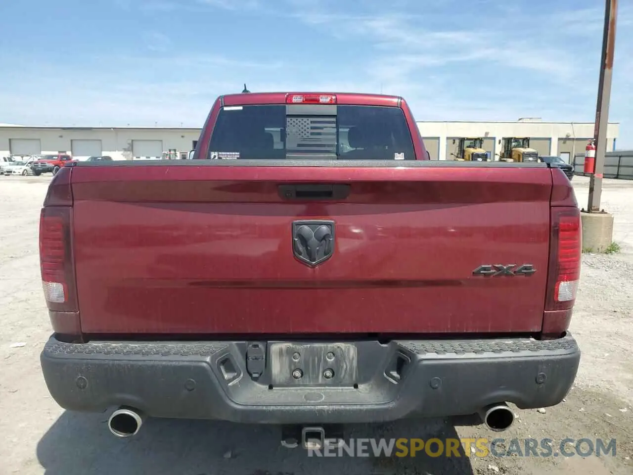 6 Photograph of a damaged car 1C6RR7GT3LS154739 RAM 1500 2020