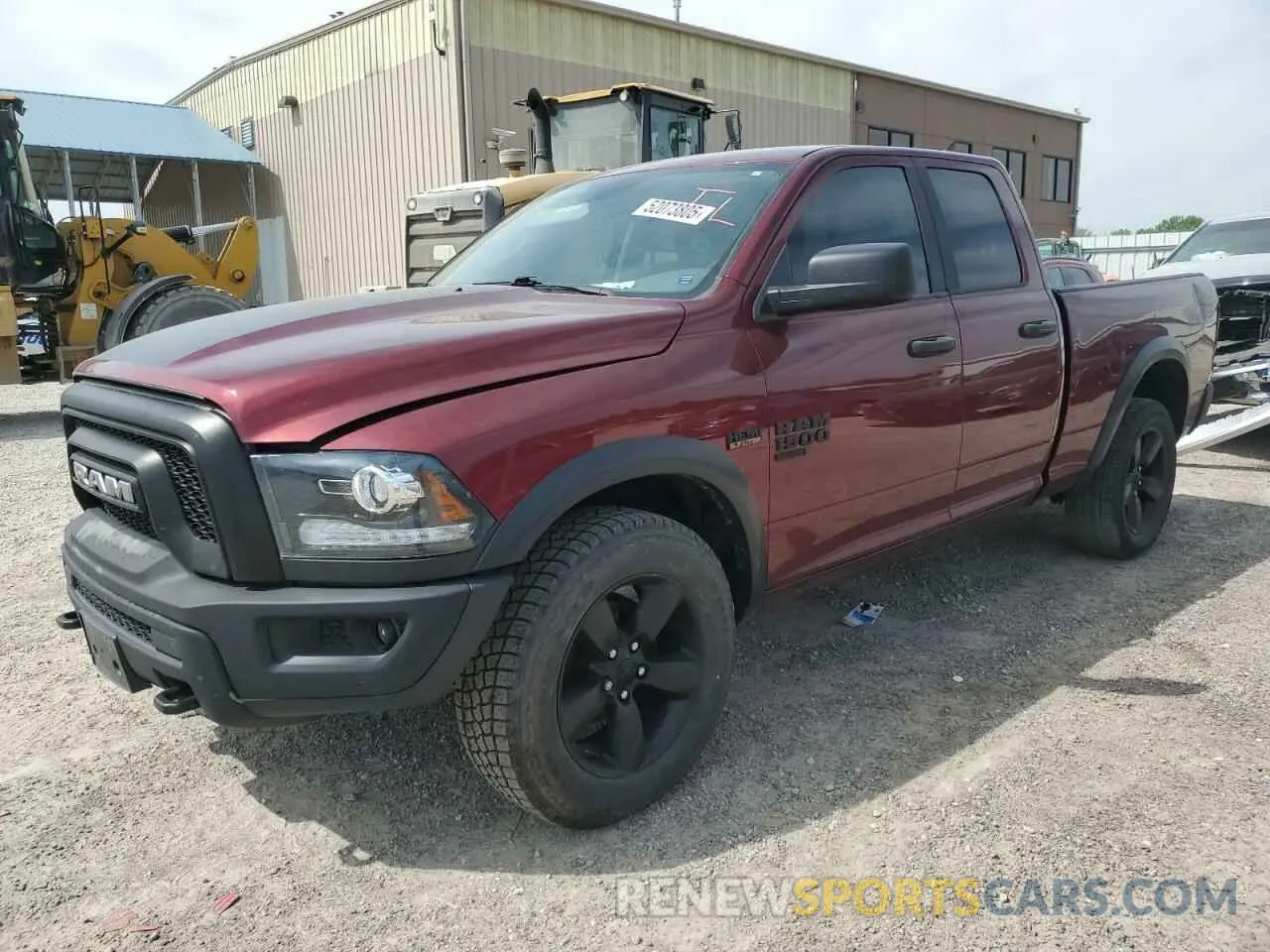 1 Photograph of a damaged car 1C6RR7GT4LS125198 RAM 1500 2020
