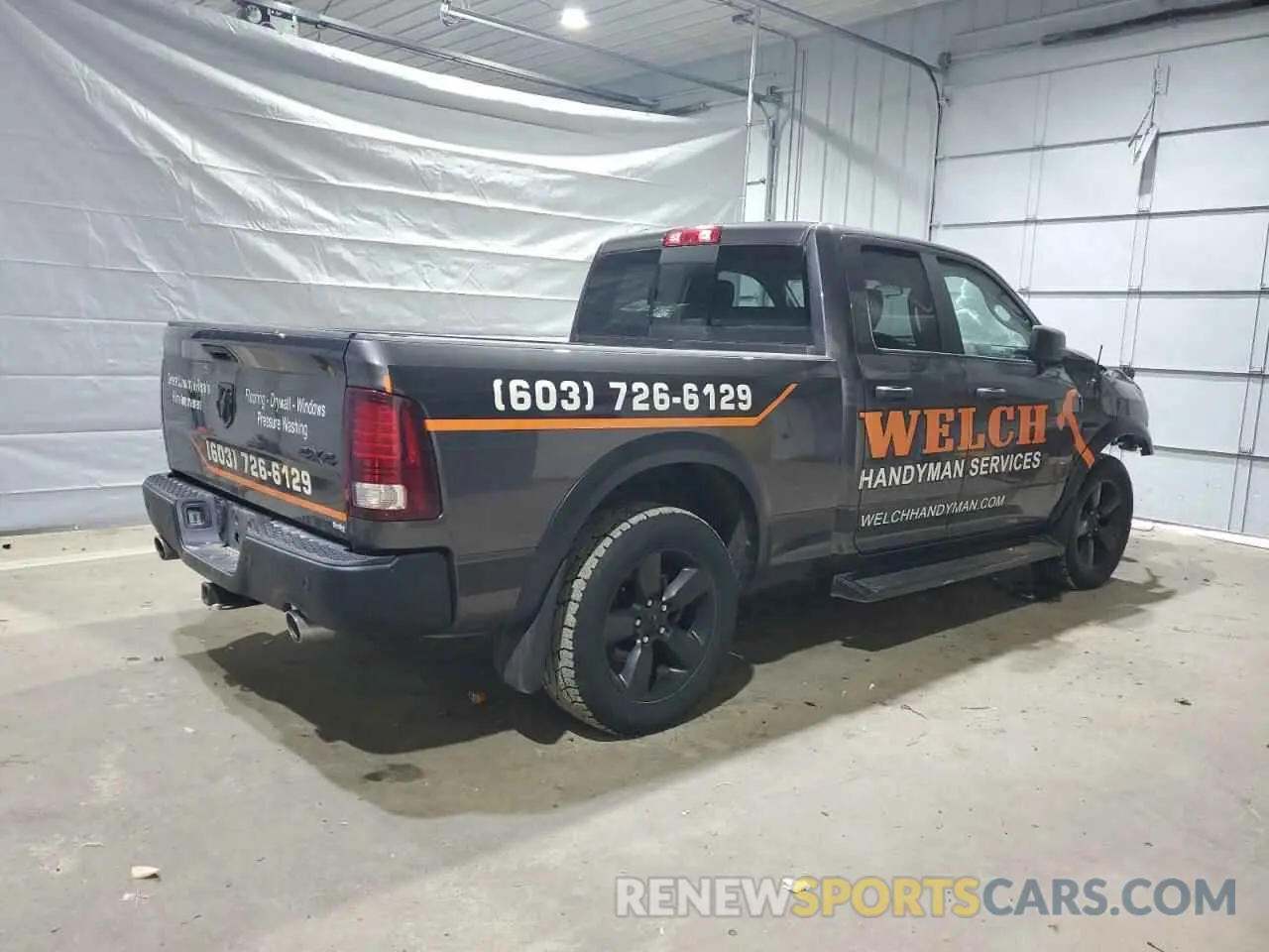 3 Photograph of a damaged car 1C6RR7GTXLS126288 RAM 1500 2020