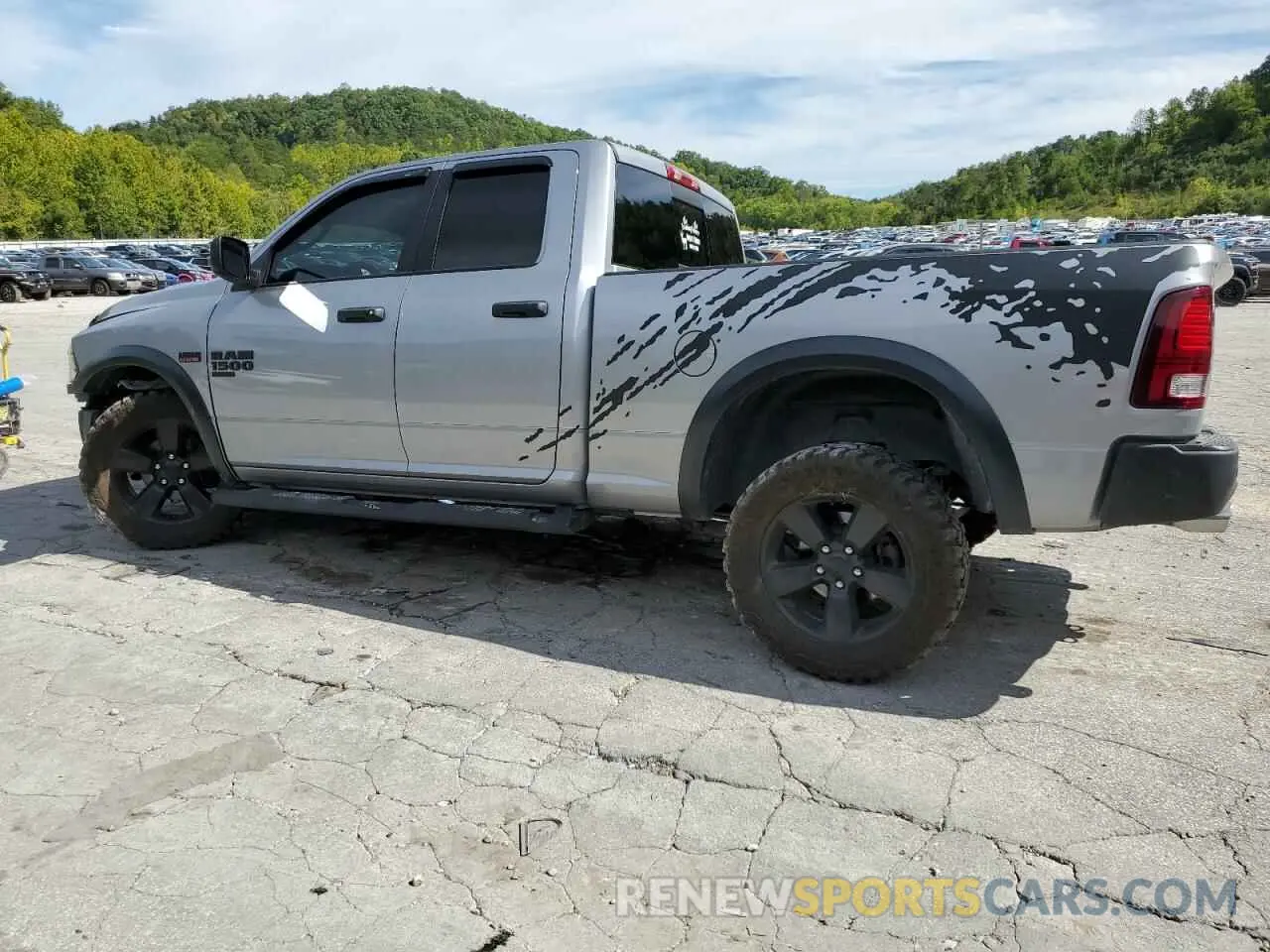 2 Photograph of a damaged car 1C6RR7GTXLS144323 RAM 1500 2020