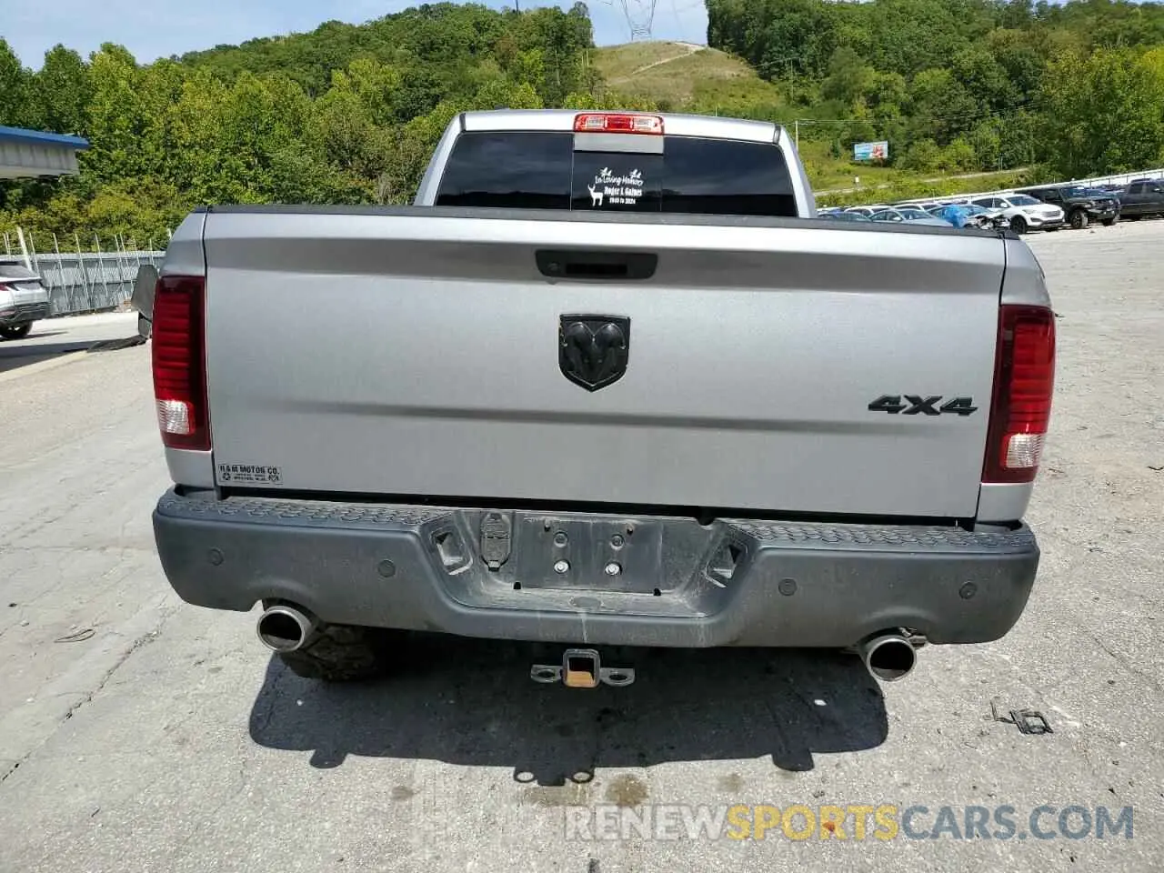 6 Photograph of a damaged car 1C6RR7GTXLS144323 RAM 1500 2020