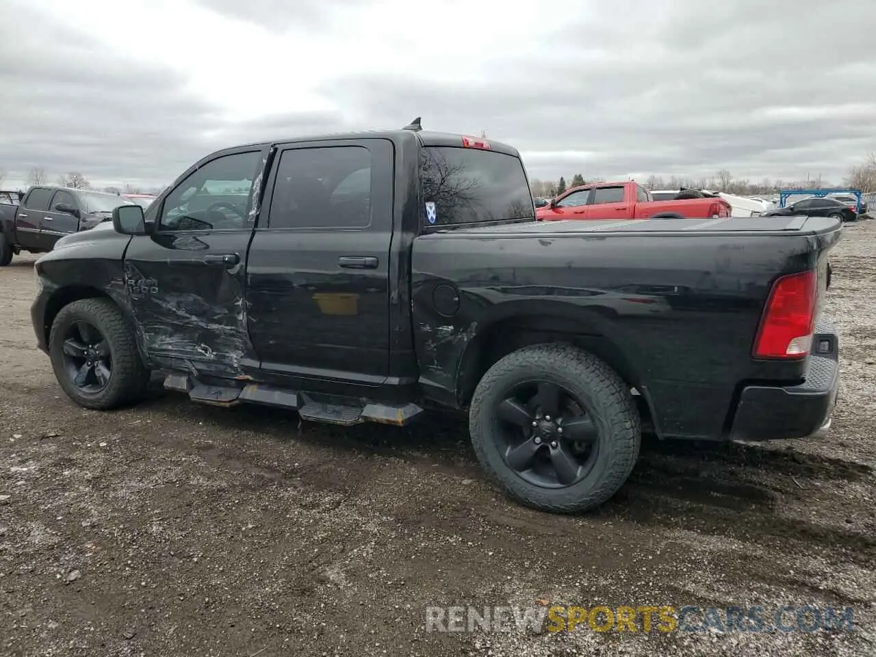 2 Photograph of a damaged car 1C6RR7KT9LS113510 RAM 1500 2020