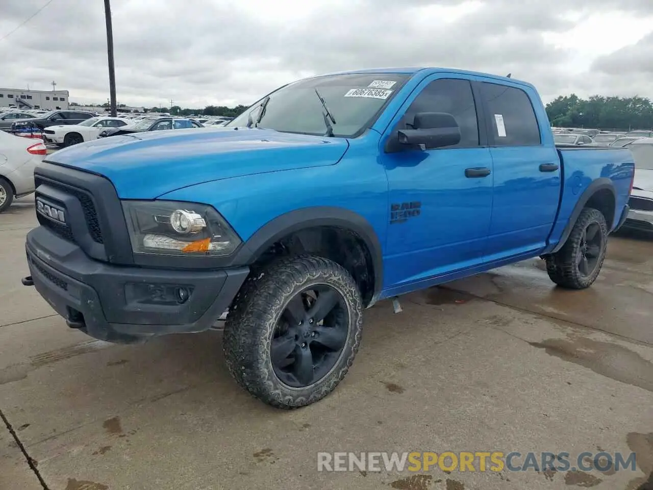 1 Photograph of a damaged car 1C6RR7LG1LS139827 RAM 1500 2020