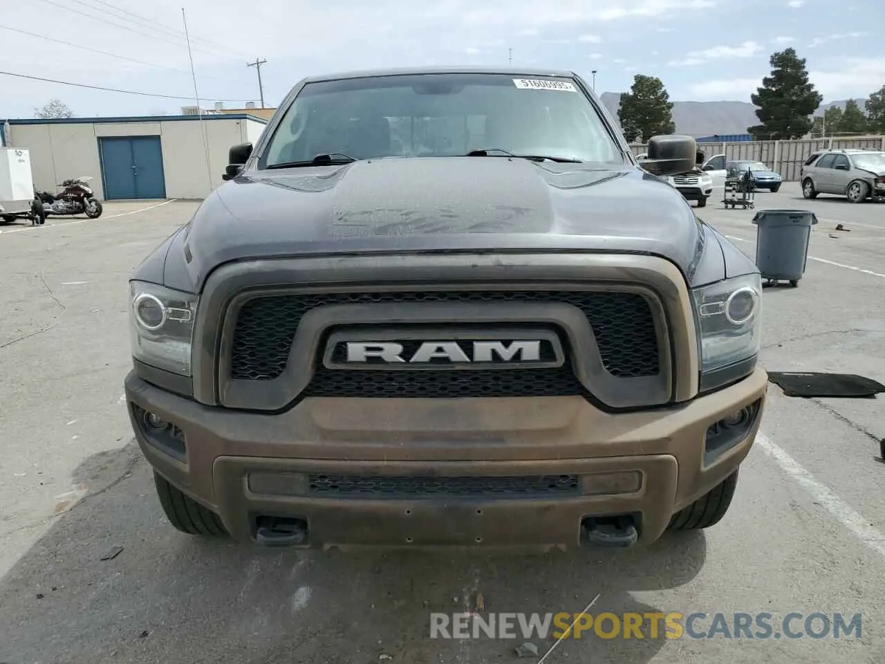 5 Photograph of a damaged car 1C6RR7LT5LS137012 RAM 1500 2020